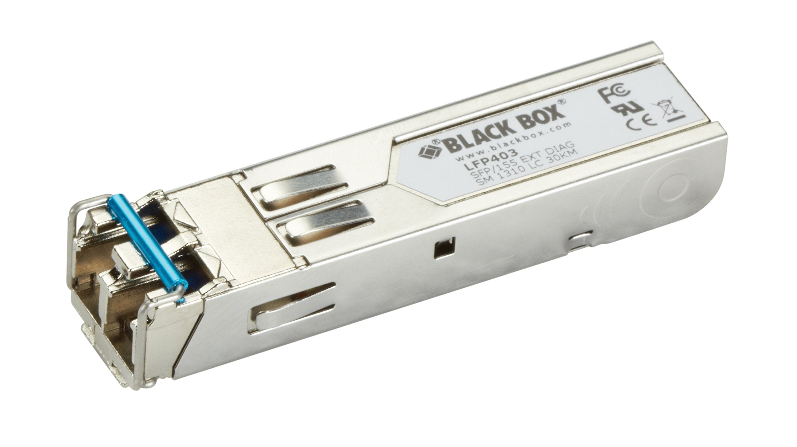 Black Box Lfp403 Sfp Module   For Optical Network Data Networking 1 Lc 100Base X Network   Optical Fiberfast Ethernet   100Base 