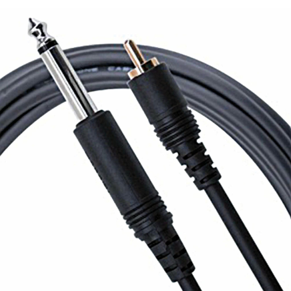 Mogami Pure Patch Pr 03 Professional Audio Adapter Cable, 1/4'' Ts Male Plug And Rca Male Plug, Straight Connectors, 3 Foot
