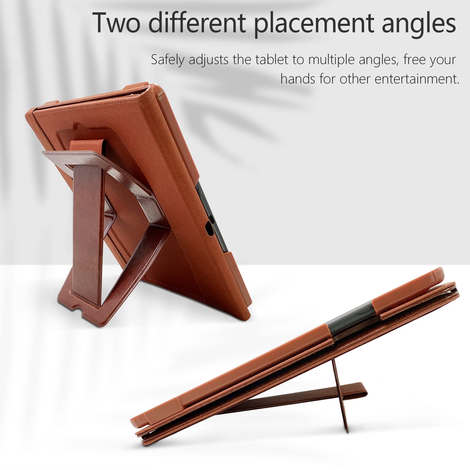 E Net Case Case For Kindle Scribe, Multi Viewing 360 Degree Rotating Cover For Kindle Scribe 10.2 Inch With Stand, Auto Sleep/Wa