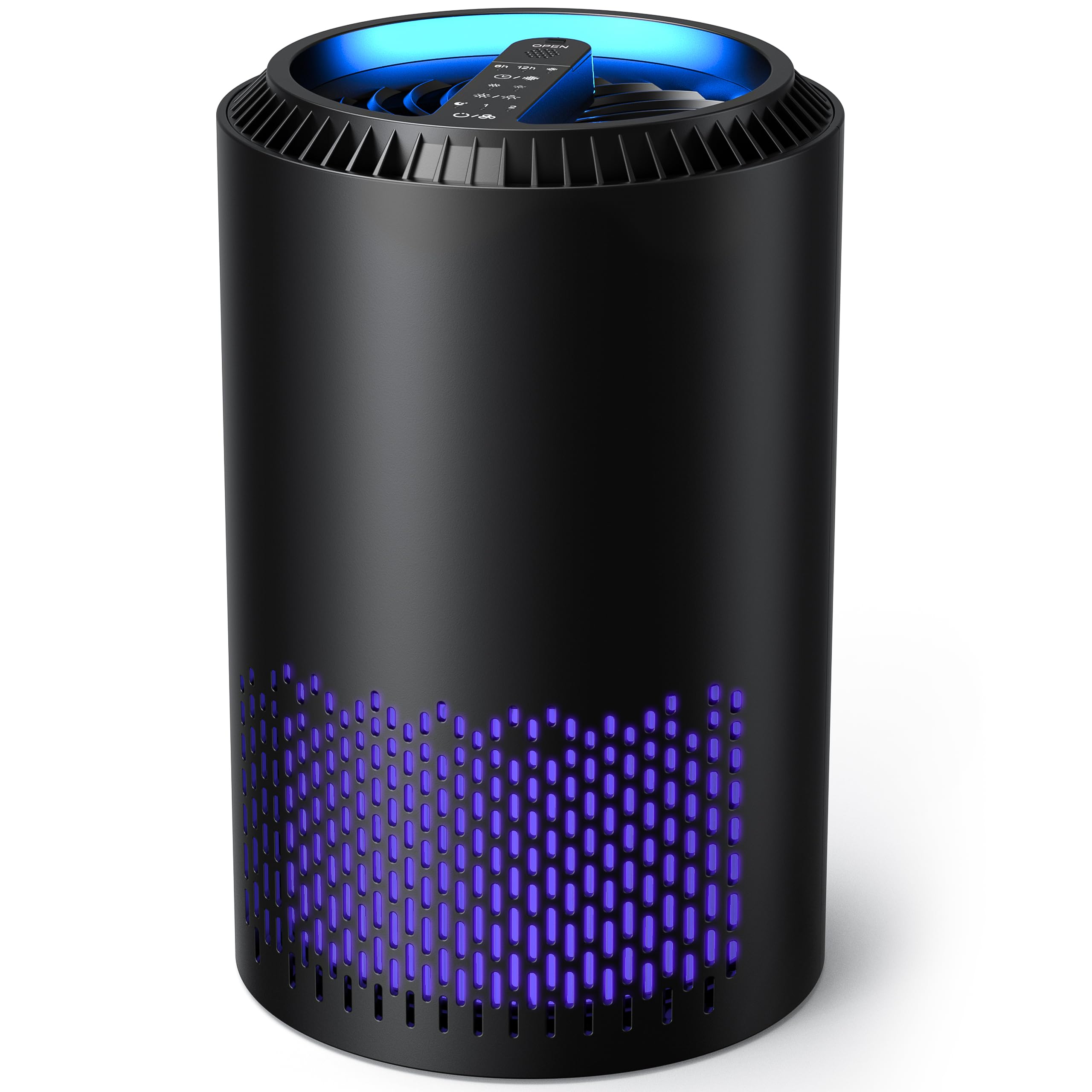 Aroeve Air Purifiers For Home, Air Purifier Air Cleaner For Smoke Pollen Dander Hair Smell Portable Air Purifier With Sleep Mode