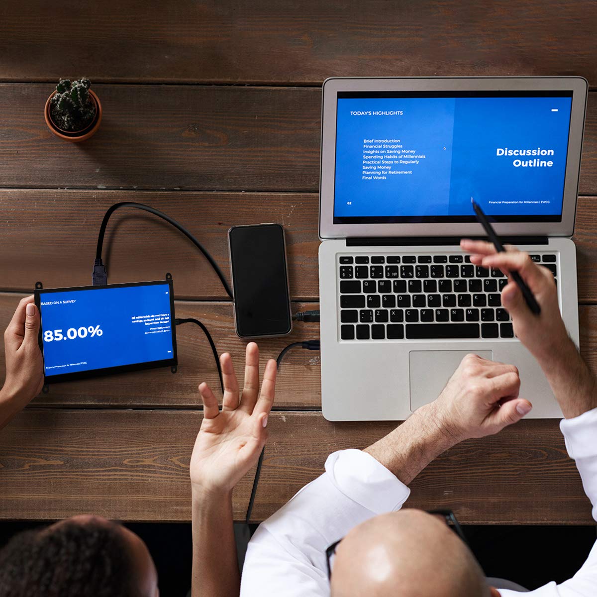 Elecrow 5 Inch Monitor For Raspberry Pi Touchscreen Monitor With Speaker Lcd Display For Raspberry Pi 4 Screen Hdmi Compatible &