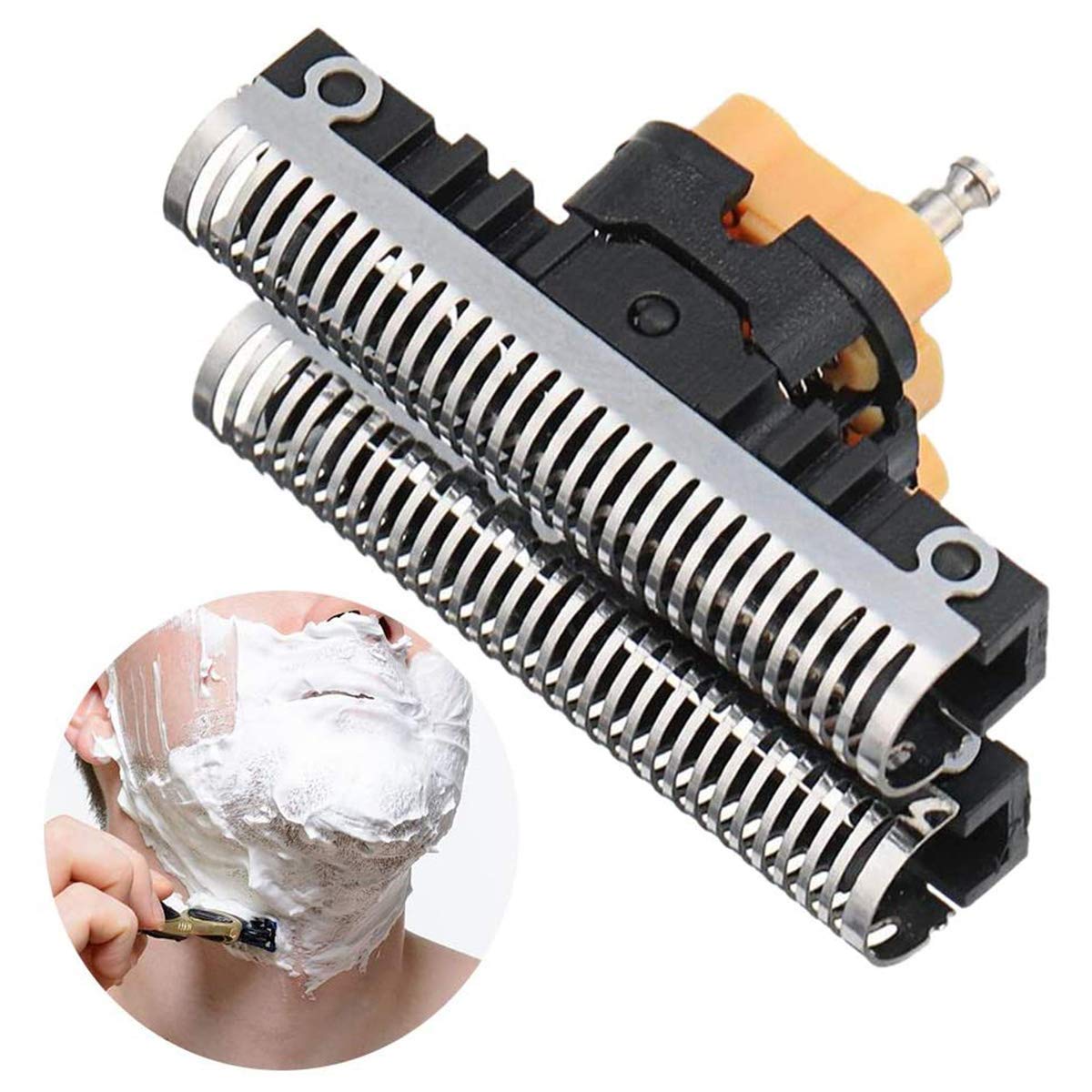 Silver Foil & Cutter 51S Replacement Head For Br Aun Series 5 590Cc 8595 8985 8975 8991 Silver