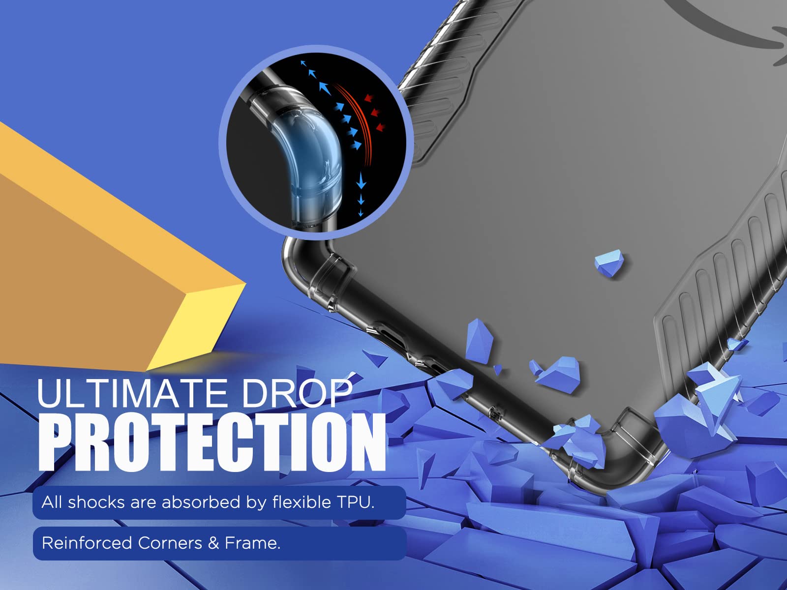 MoKo Case for 6' All New Kindle (11th Generation 2024/2022 Release), Ultra Clear Soft Flexible Transparent TPU Skin Bumper Back Cover Shell, Clear