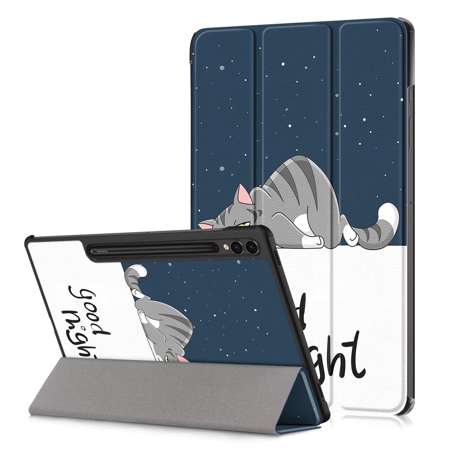 Xuanbeier For Samsung Galaxy Tab S9 Plus 12.4 Inch 2023 Case,Slim Stand Hard Back Shell Protective Smart Cover For Galaxy Tab S9