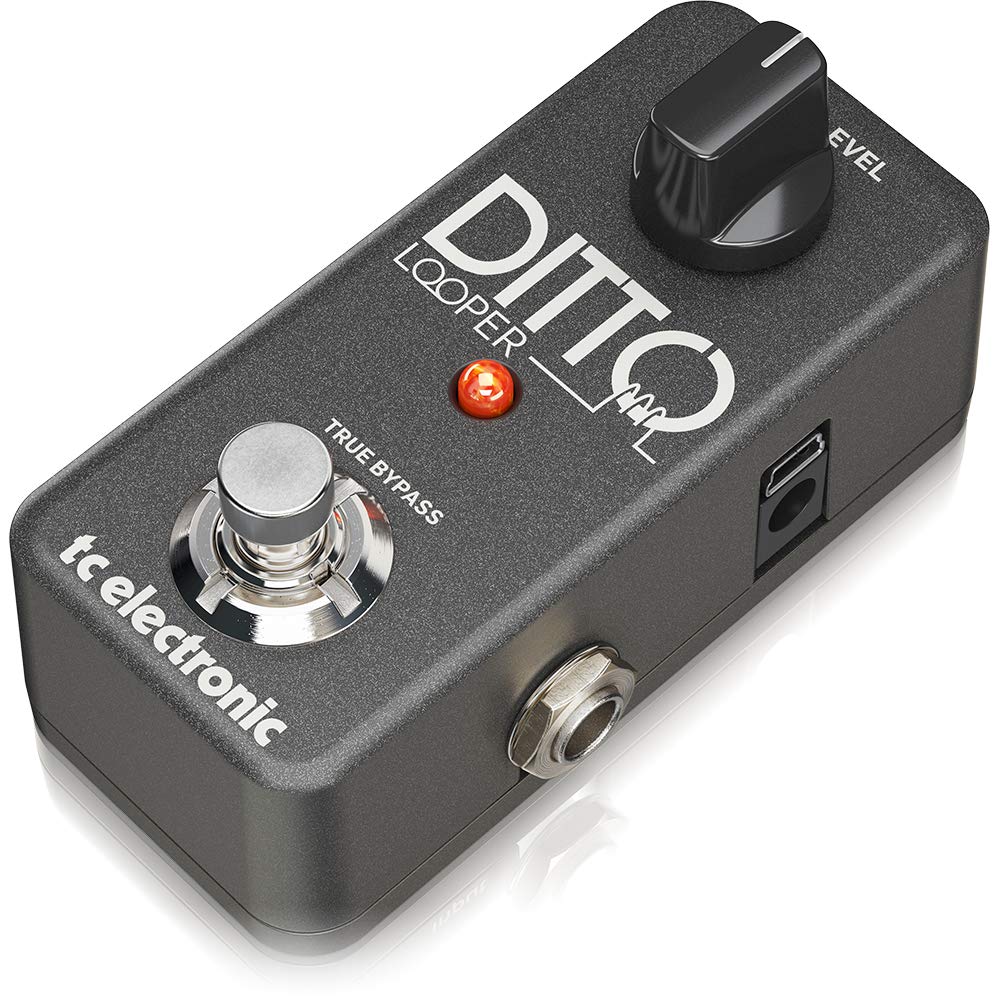 Tc Electronic Ditto Looper Highly Intuitive Looper Pedal With 5 Minutes Of Looping Time, Analog Dry Through And True Bypass Mult