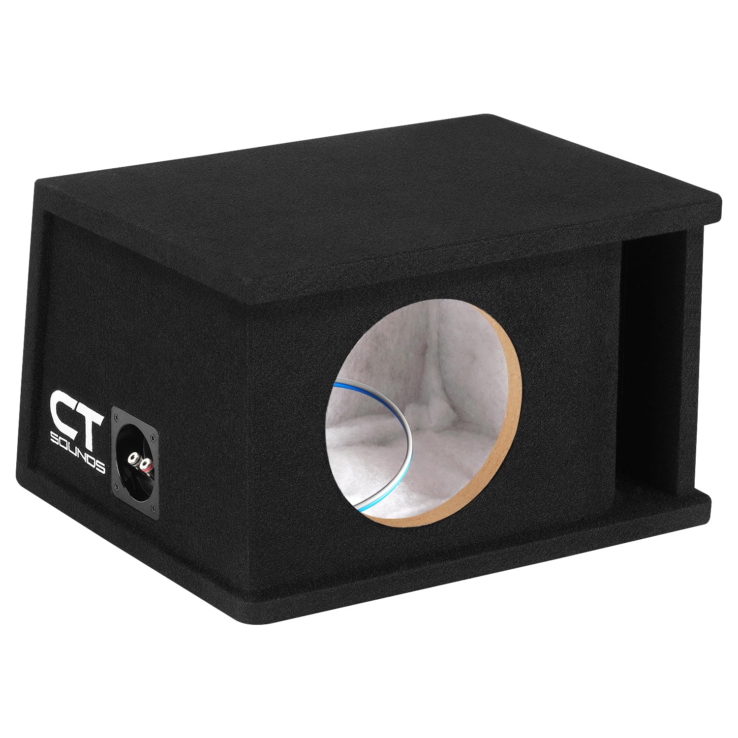 Ct Sounds Ct1X8 Single 8    Kerf Port Universal Fit Car Subwoofer Box