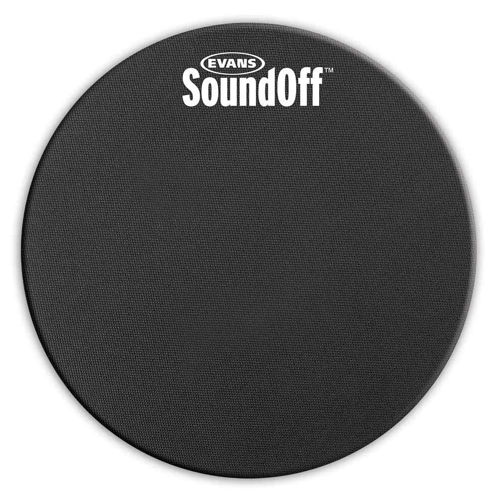 Evans Soundoff Drum Mute Pads   Drum Pads For Acoustic Drum Sets   Drum Mutes Pack   For Toms Or Snares   Great For Silencing Dr