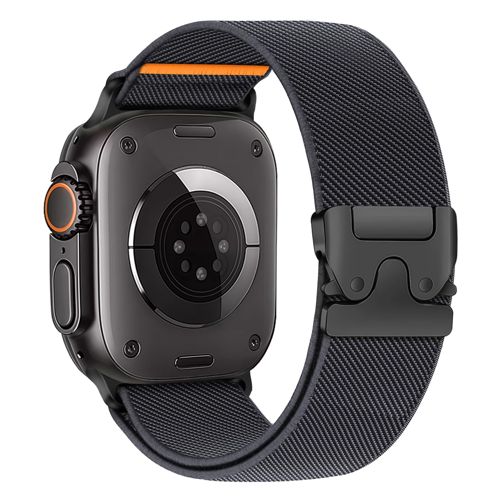 Elastic Sport Band for Apple Watch Bands for Men Women Series 11 10 46mm 42mm 40mm 44mm 41mm 45mm 38mm 49mm,Parachute Buckle Str