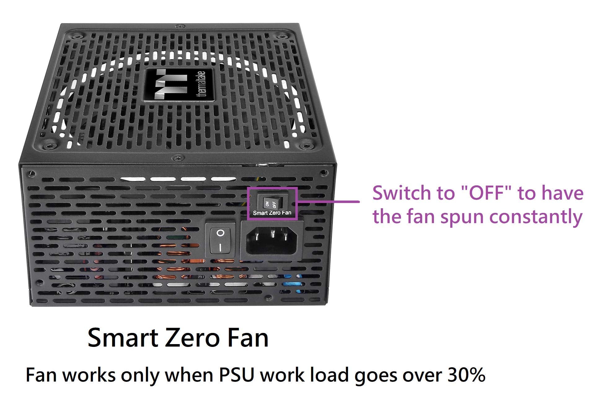 Thermaltake Toughpower Gf1 750W 80+ Gold Sli/ Crossfire Ready Ultra Quiet 140Mm Hydraulic Bearing Smart Zero Fan Full Modular Po