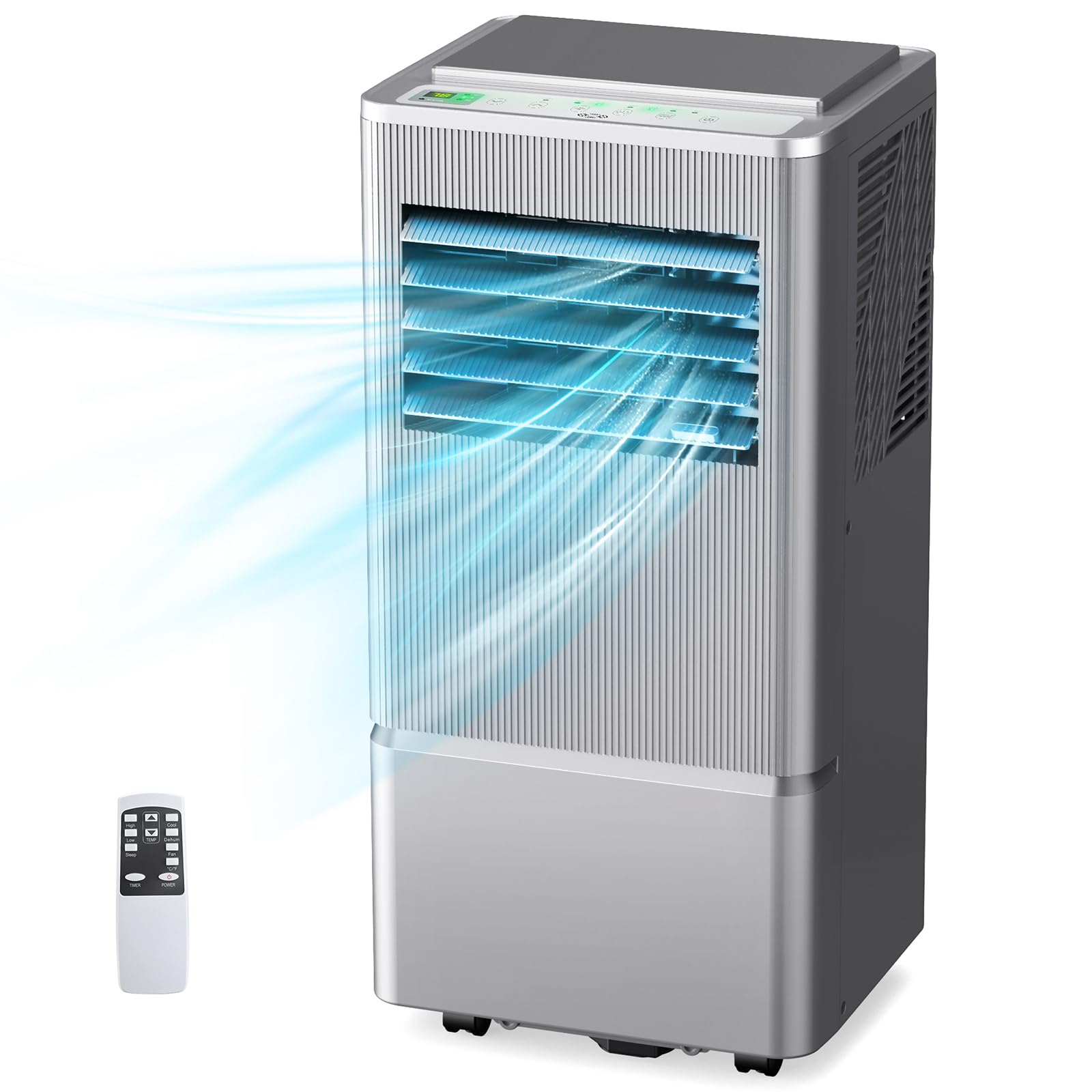 Air Choice 10000 BTU Portable Air Conditioner, Air Conditioner Portable for Room Up to 450 Sq.Ft, 24H Timer, 3-in-1 AC Unit with