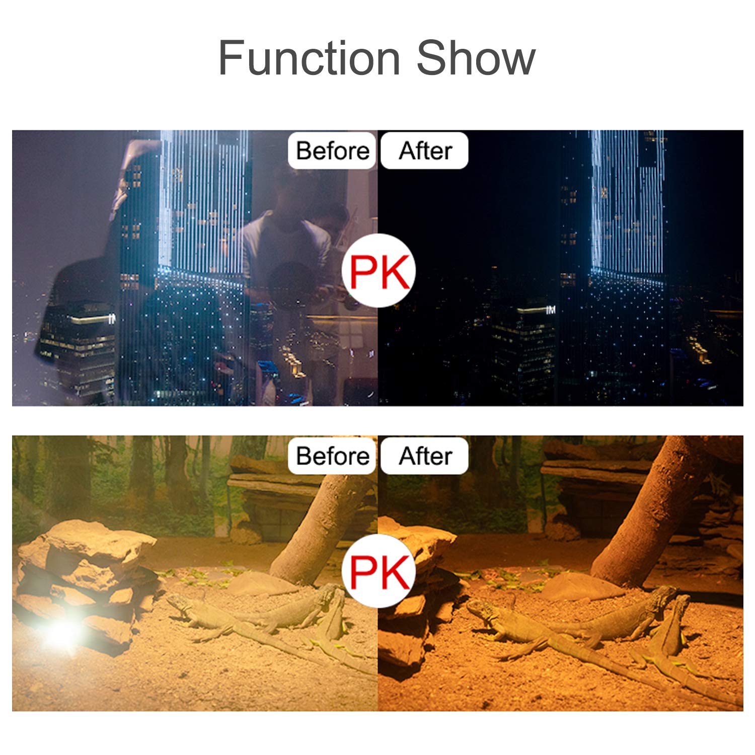 Stseetop Camera Lens Hood, Collapsible Reversible Filter Thread Rubber Digital Lens Hood Dslr Lens Cap Shade