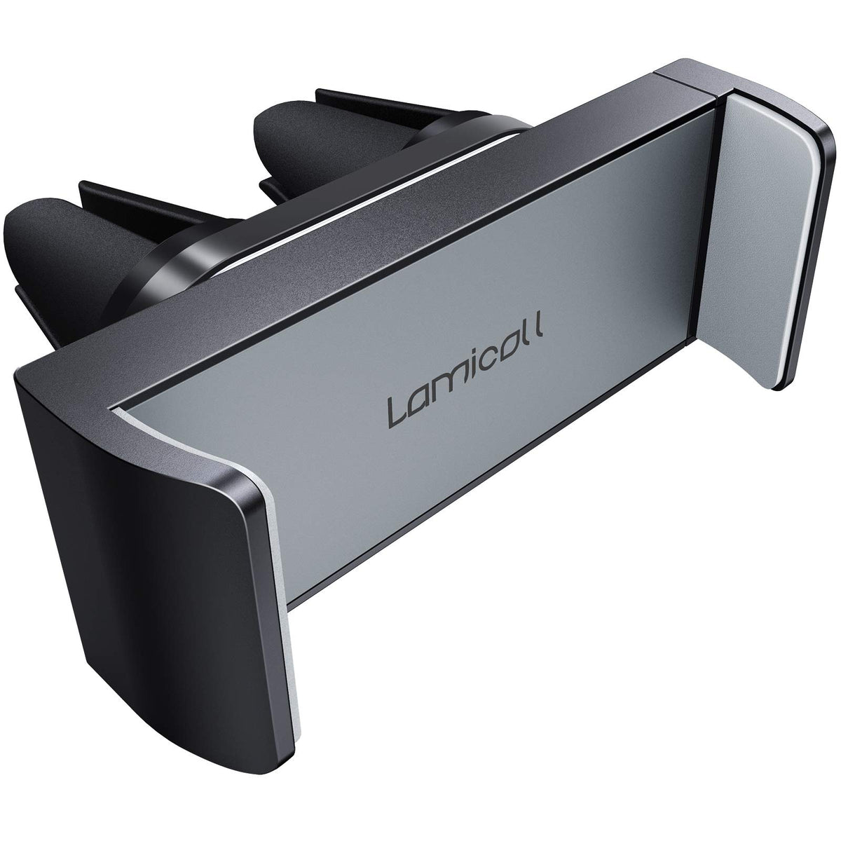 Lamicall Car Cell Phone Mount, Air Vent Clip Holder, Universal Stand Hands Free Cradle Compatible With Phone 12 Mini 11 Pro Xs X