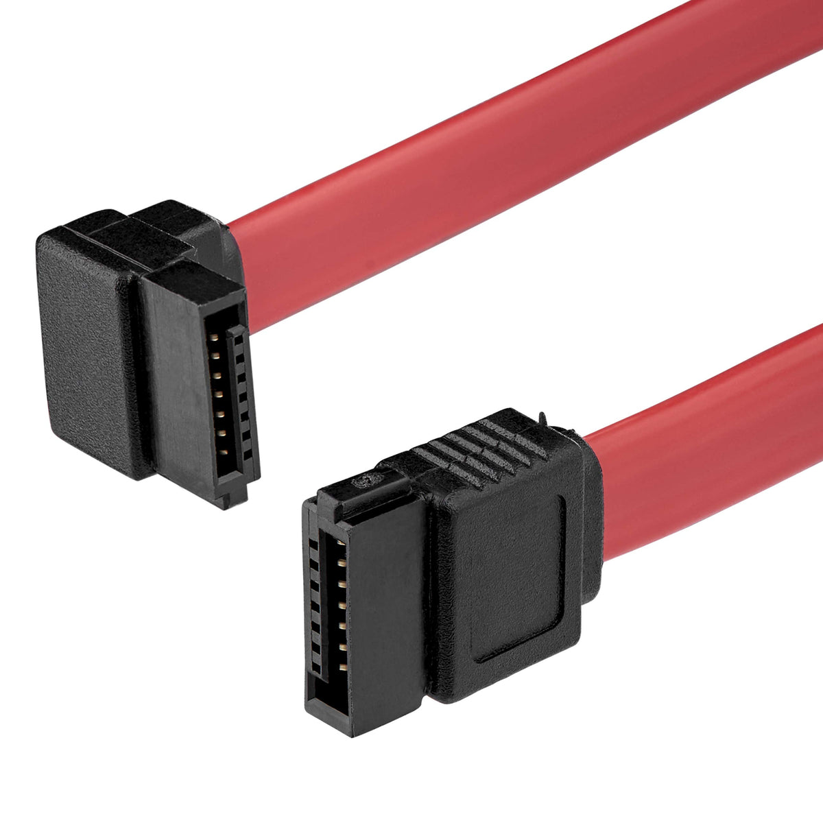 Startech.Com 12In Sata To Right Angle Sata Serial Ata Cable (Sata12Ra1)