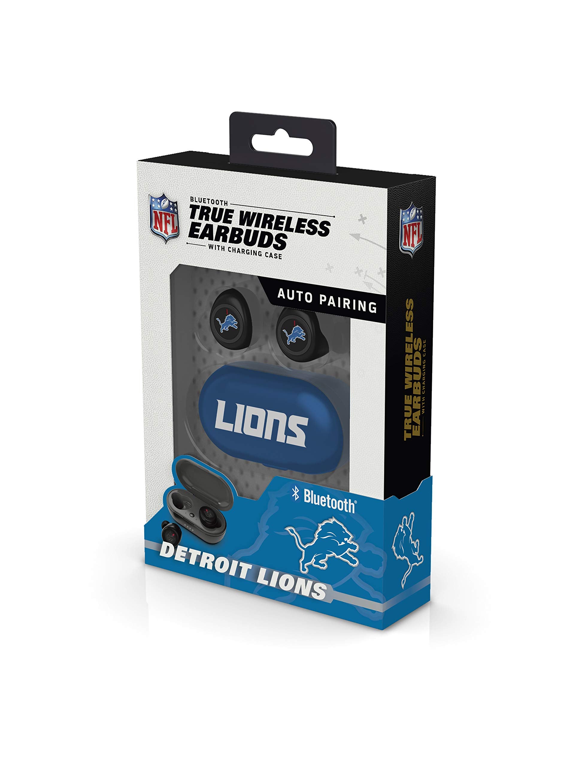 Soar Nfl True Wireless Earbuds, Detroit Lions