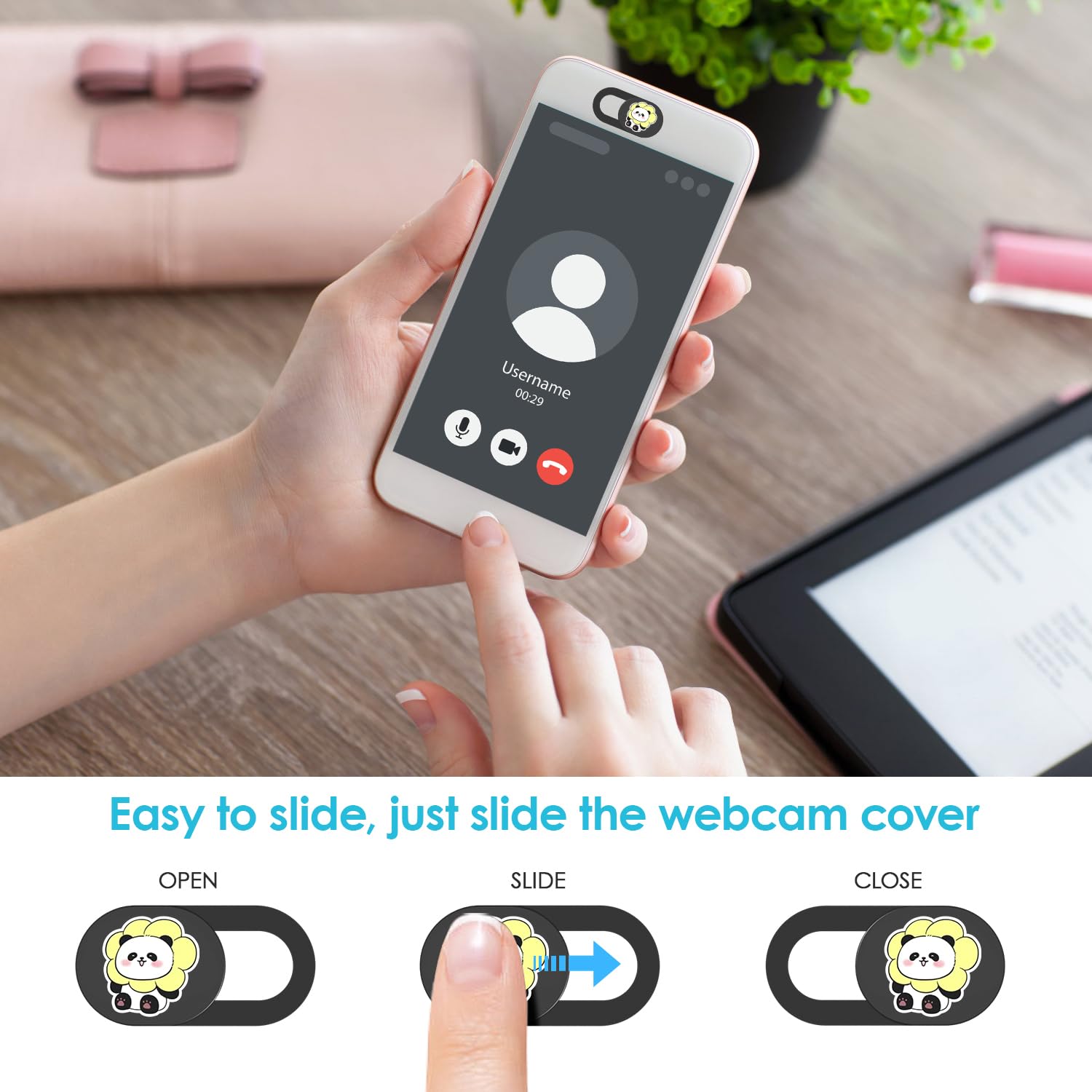 Camera Cover Slide, Computer Accessories, Computer Camera Cover Slide, Webcam Cover For Laptop Phone Macbook Air Pro Tesla, Ipho