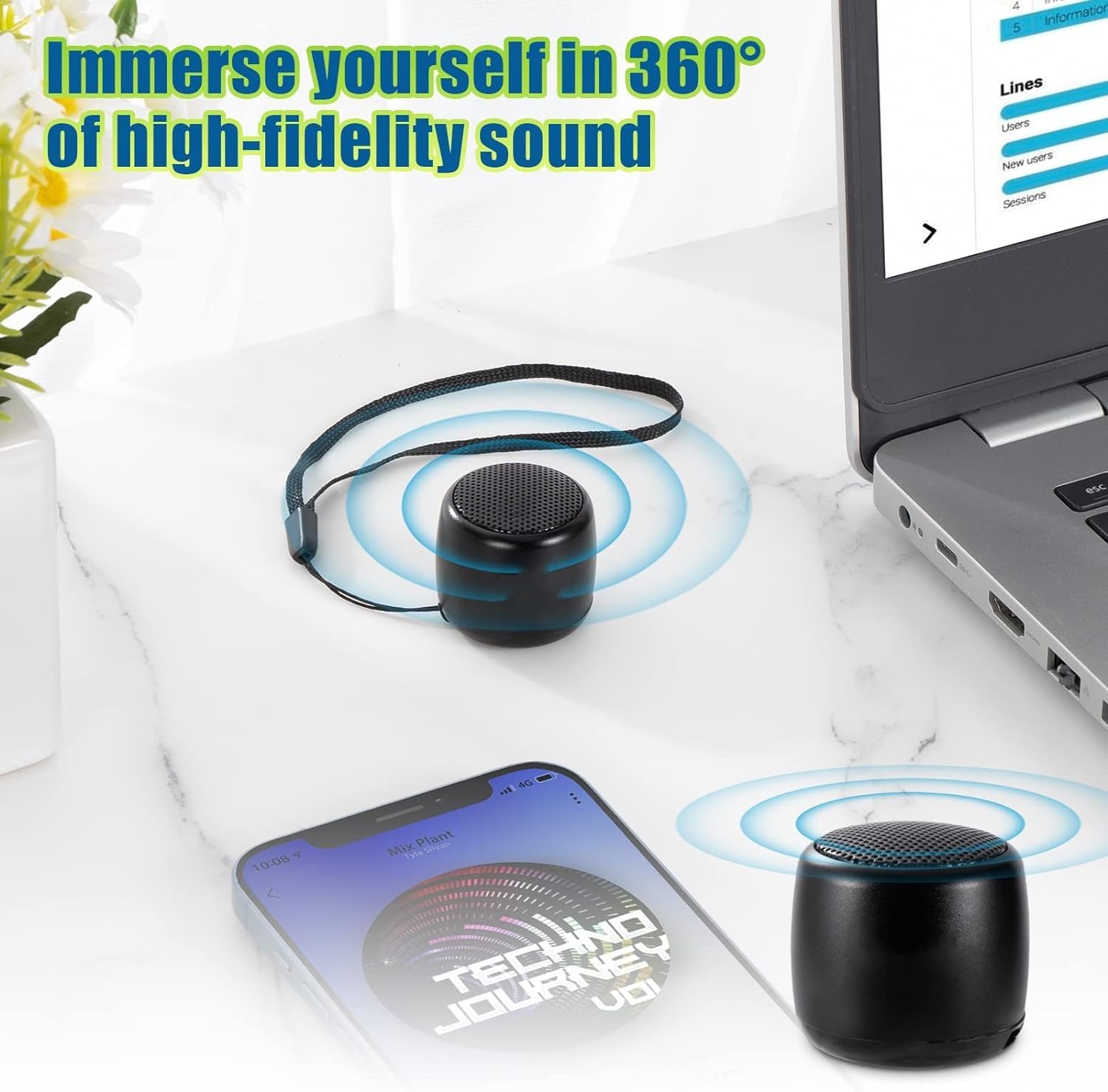 Best Mini Portable Bluetooth Speaker I Smallest Bluetooth Speaker With Hd Sound & Bass I Wireless Bluetooth Speakers For Phone/P