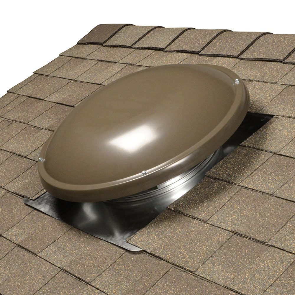 Master Flow Gaf 1500 Cfm Weathered Wood Power Roof Mount Attic Fan With Thermostat: Energy Efficient And Comfortable Home Soluti