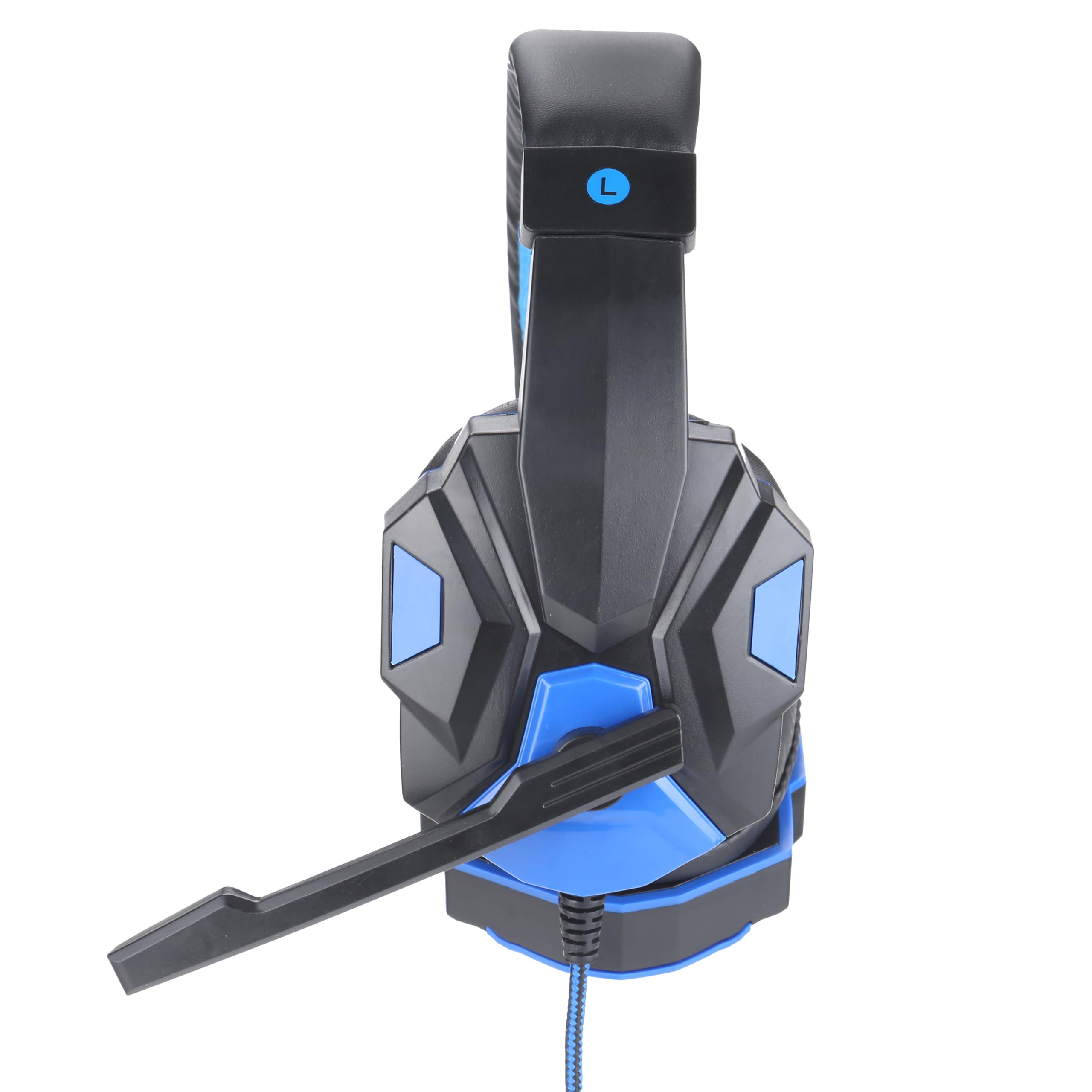 Supersonic Gaming Headphones W/ Mic& Led For Pc, Laptops, Ps4, Xbox One, Nintendo Wii U& More Black/Blue (Iq 460G)