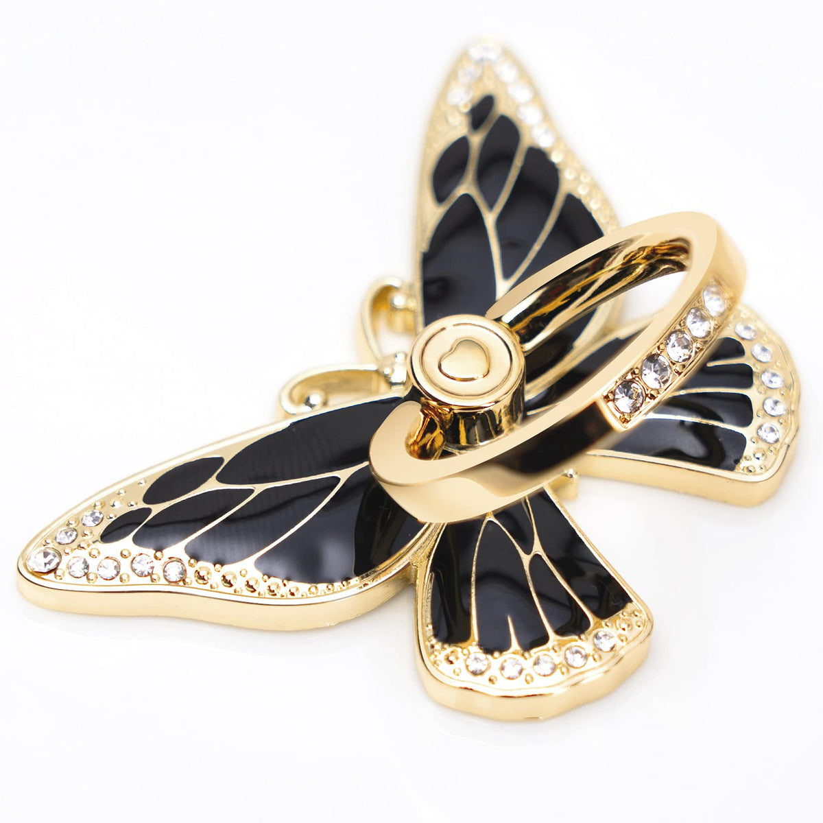 Doflyesky Cell Phone Ring Holder Butterfly, Finger Kickstand, Phone Ring Grip Holder, Compatible With Iphone 13/12/Mini/Pro/Pro