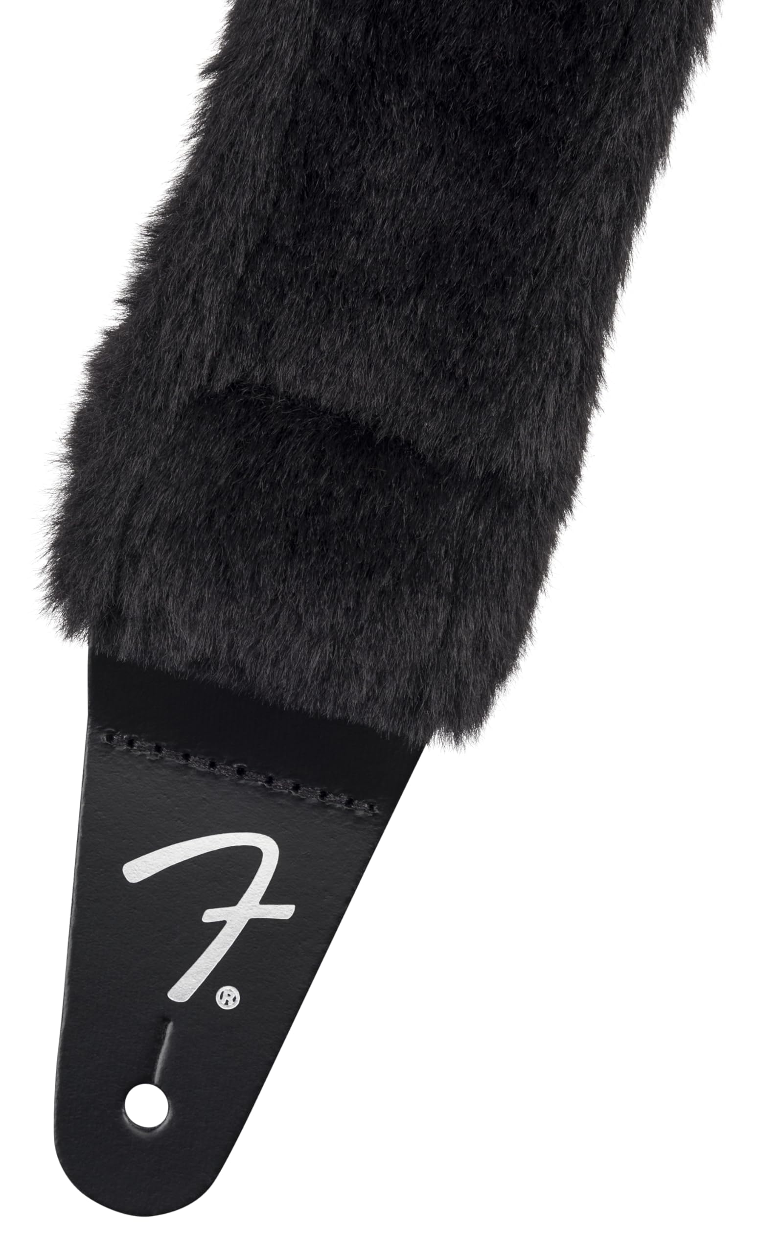 Fender Poodle Plush, Black Guitar Strap (0990642010)