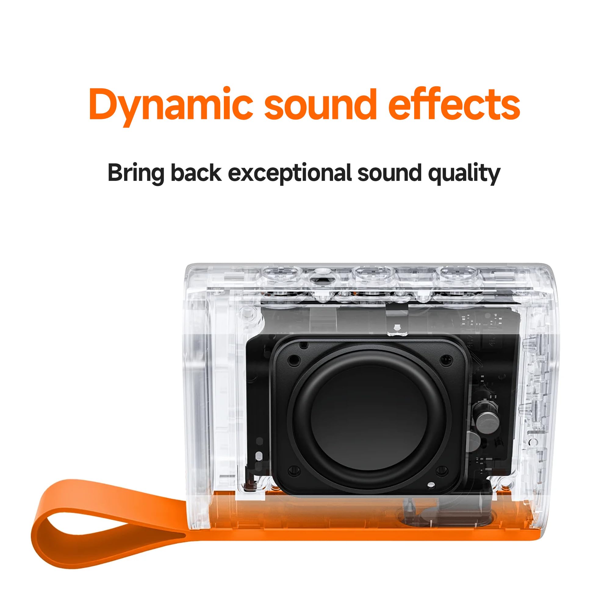 Xiaomi Sound Packet Mi Portable Bluetooth 5.4 Speaker, Ip67 Waterproof Outdoor Bluetooth Speaker With Dynamic Sound, Supports Tws Connection, 10 Hours Playback Time, Black