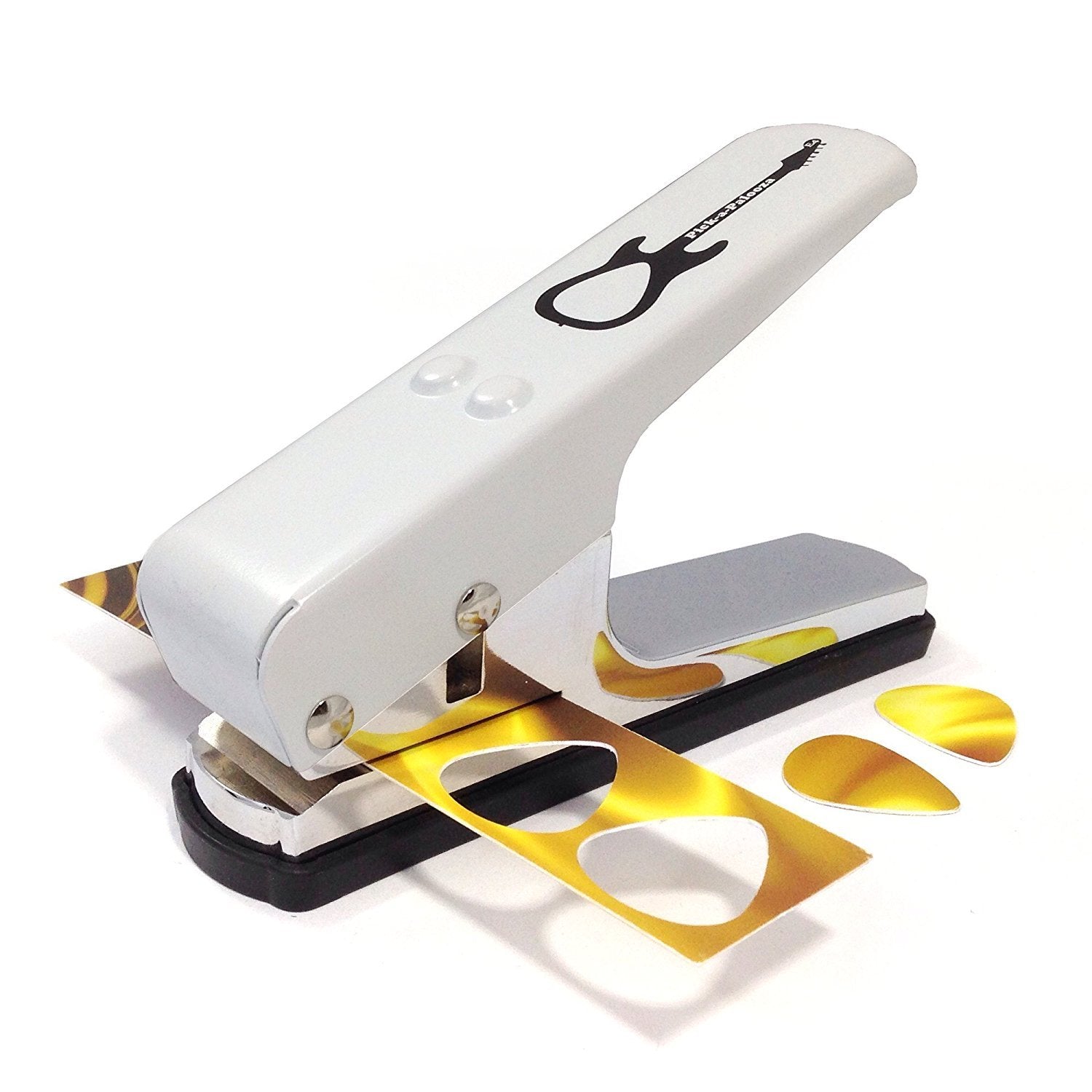 Pick A Palooza Diy Guitar Pick Punch Mega Gift Pack   The Premium Guitar Pick Maker   Includes Leather Key Chain Pick Holder, 15