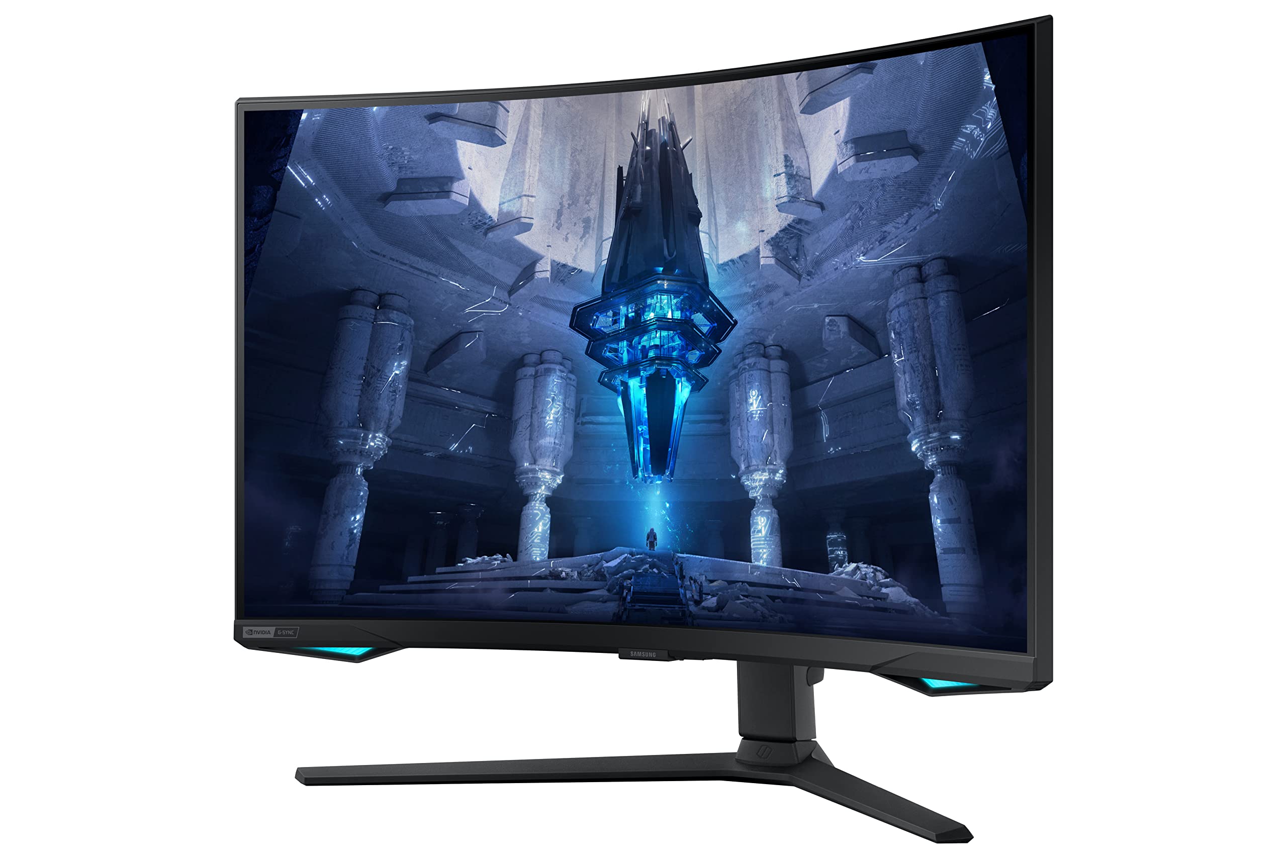 Samsung 32'' Odyssey Neo G7 4K Uhd 165Hz 1Ms G Sync 1000R Curved Gaming Monitor, Quantum Hdr2000, Amd Freesync Premium Pro, Ultr