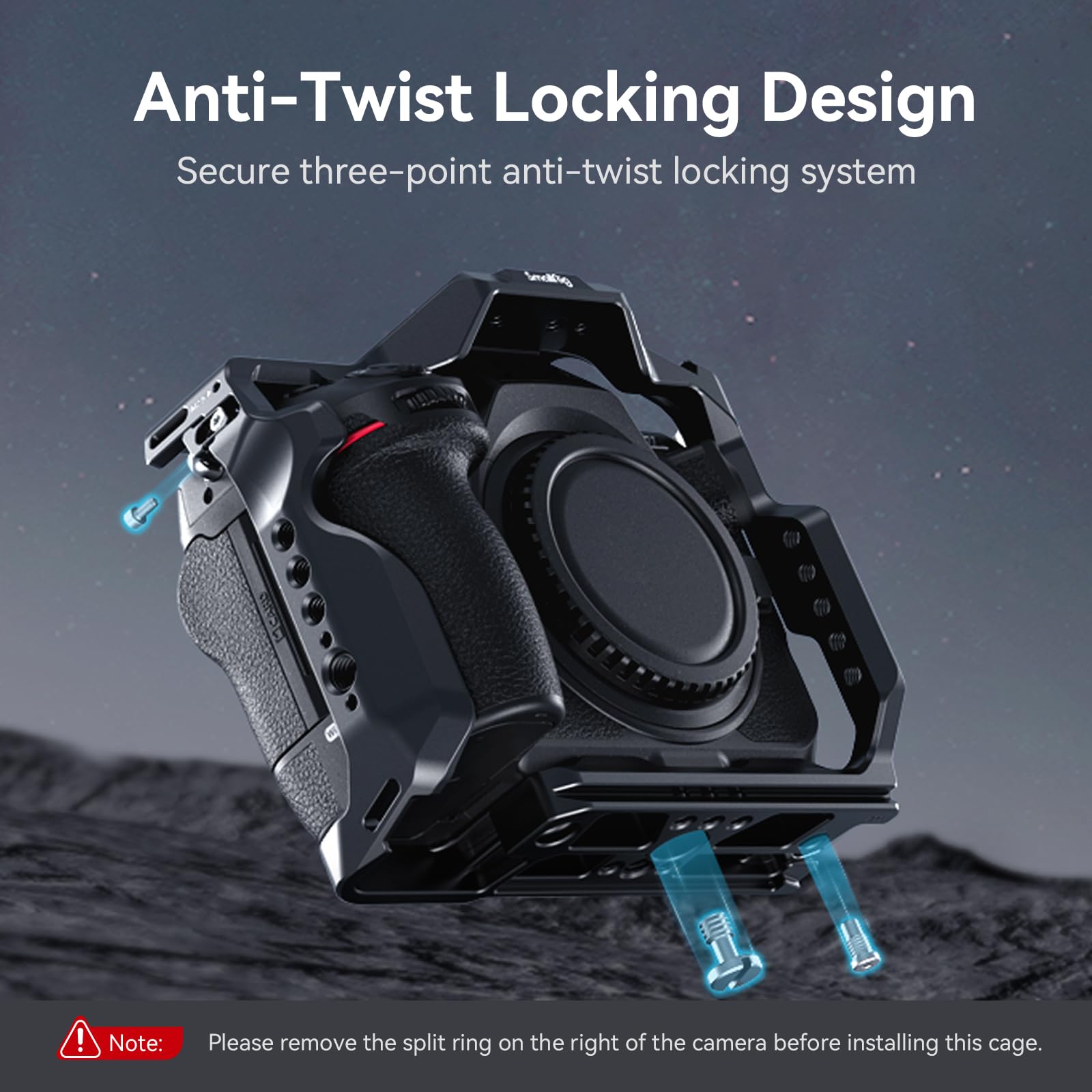 Smallrig Z 8 Camera Cage Kit For Nikon Z 8, With Top Handle And Hdmi Cable Clamp, Anti-Twist Design And Aluminum Alloy Full Cage