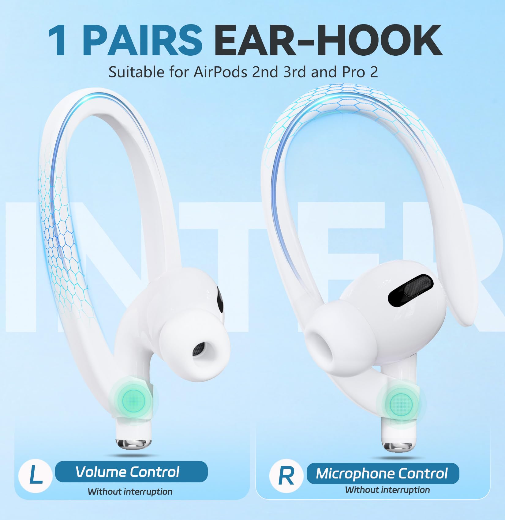 ?5 Pack? Ultra Strong Magnetic Airpods Straps Anti-Lost Cord For Airpods 1St& 2Nd/ Airpods 3Rd /Airpods Pro 1St/ 2Nd,Silicone Sp