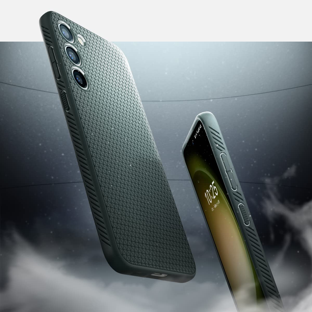 Spigen Liquid Air Designed For Galaxy S23 Case (2023) [Military-Grade Protection] - Abyss Green