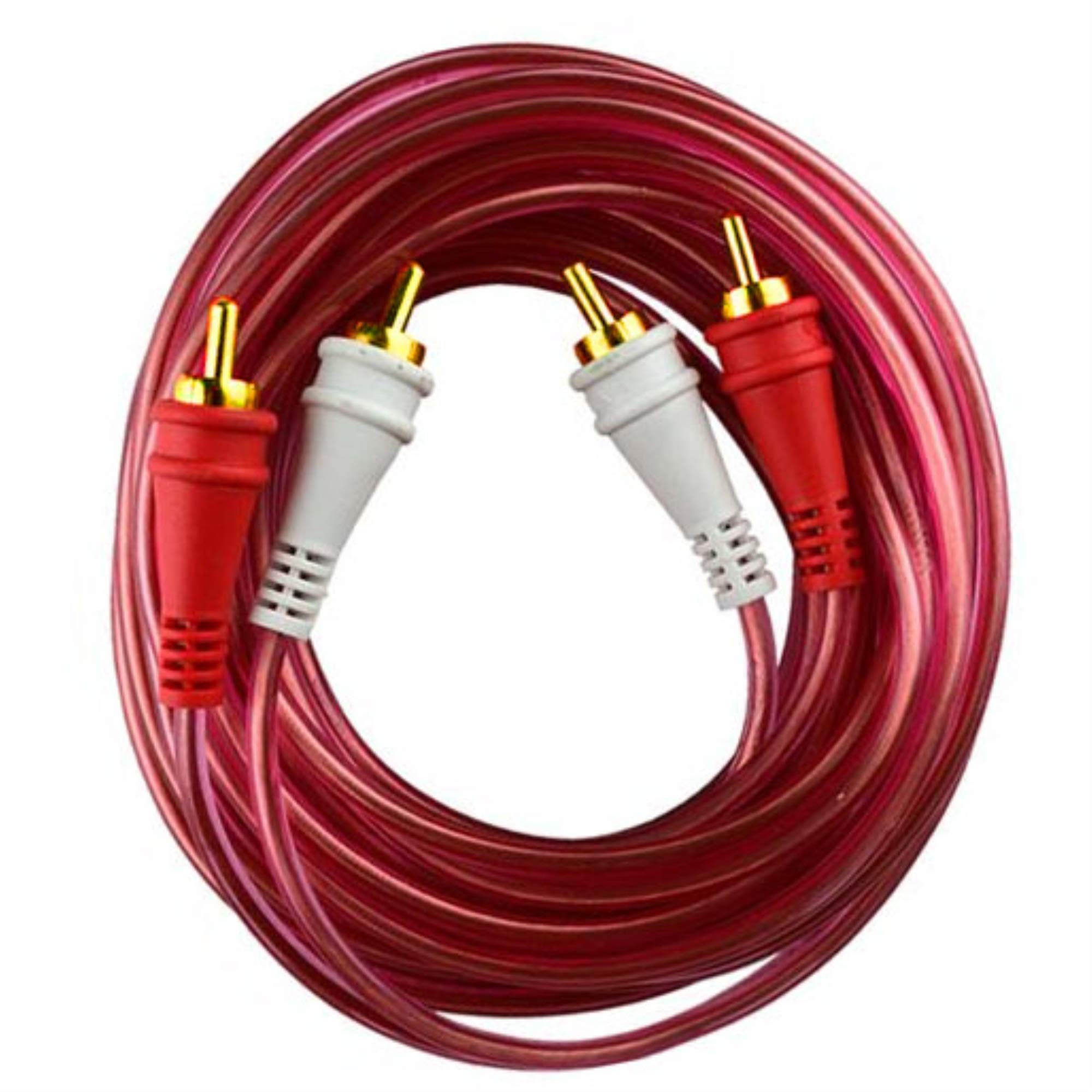 Audiopipe AMPG17 Rca Cable 17 Audiopipe Ofc Clear Installer Series