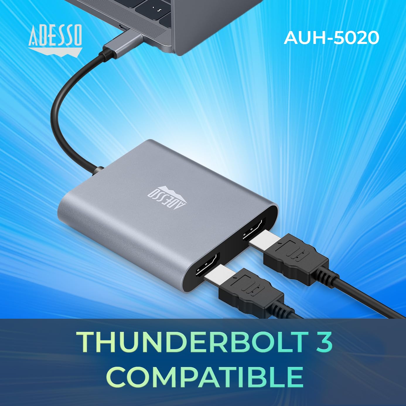 2 Port Usbc To Hdmi Adapter