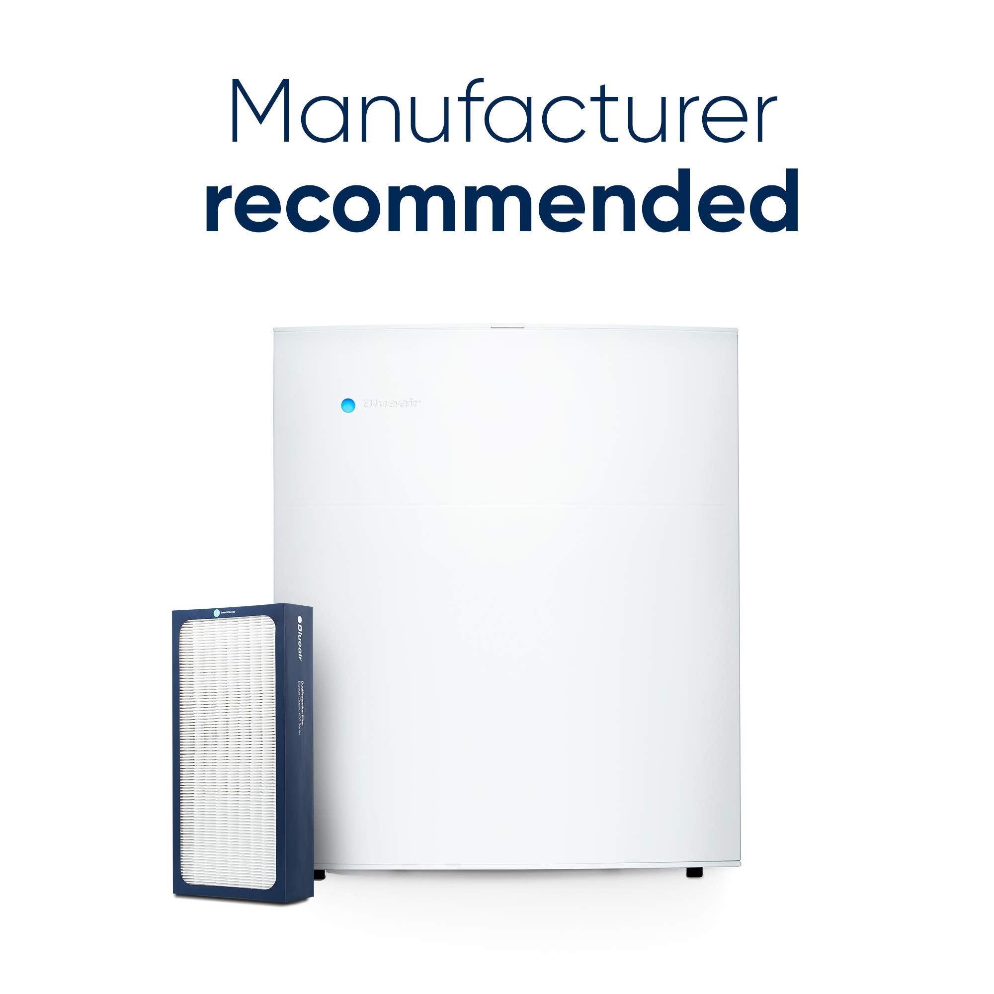 Blueair Classic 400 Series Genuine Dualprotection Filter; Fits Classic 480I, 402, 403, 405, 410, 450E, 455Eb