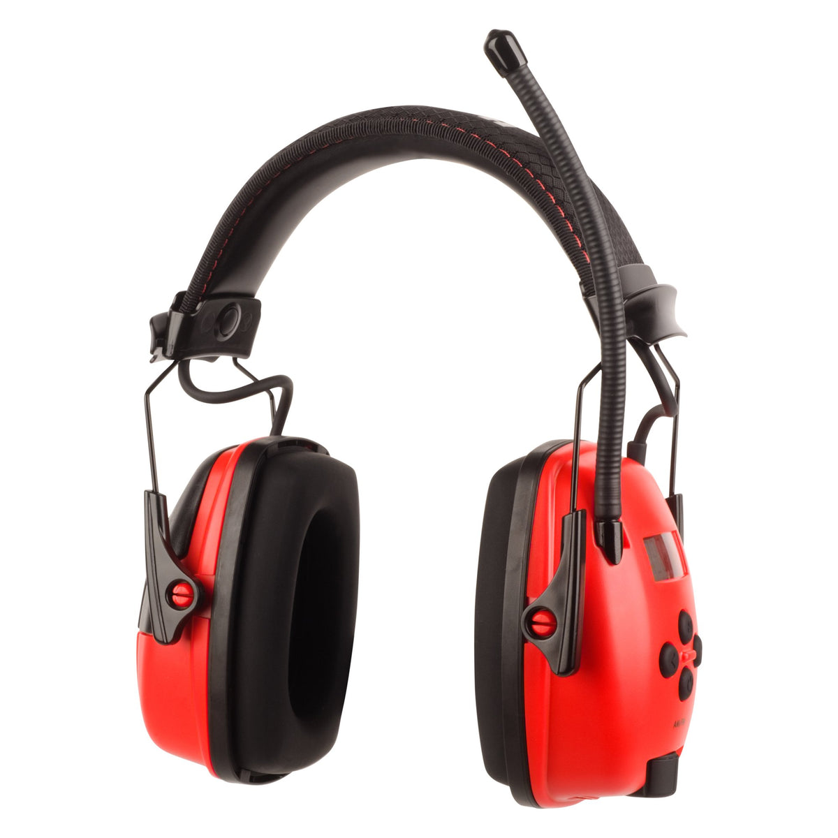 Honeywell Sync Digital AM/FM/MP3 Radio Earmuff (RWS-53012), Red ...
