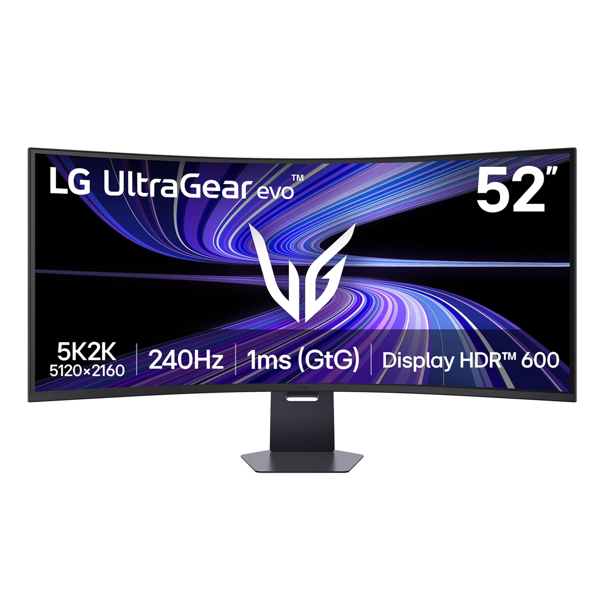 LG 52G930B-B 52-inch Ultragear evo G9 5K2K (5120x2160) Curved Gaming Computer, 240Hz, 1ms, AMD FreeSync Premium, VESA DisplayHDR