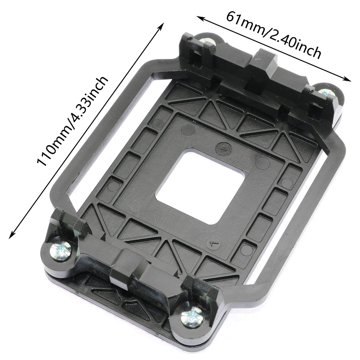 Dgzzi 1 Piece Cpu Cooler Bracket Motherboard Back Plate Heatsink Fan Stand Base Mount Bracket Holder For Amd Socket Am2 Am3