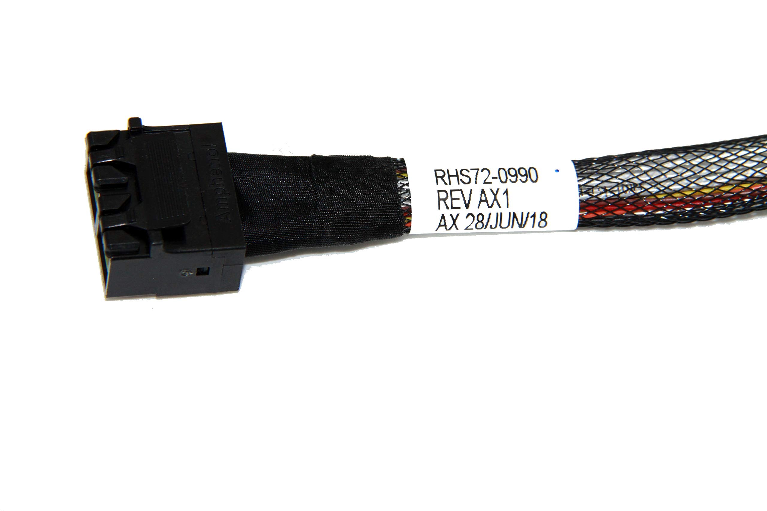 Diliving Lsi94Xx Series Dedicated 2*Minisas Hd 8X To 2*U.2 Nvme Ssd,Sff 8643 72Pin To 2*Sff 8639 68Pin Cable 75Cm(Broadcom Mpn 0