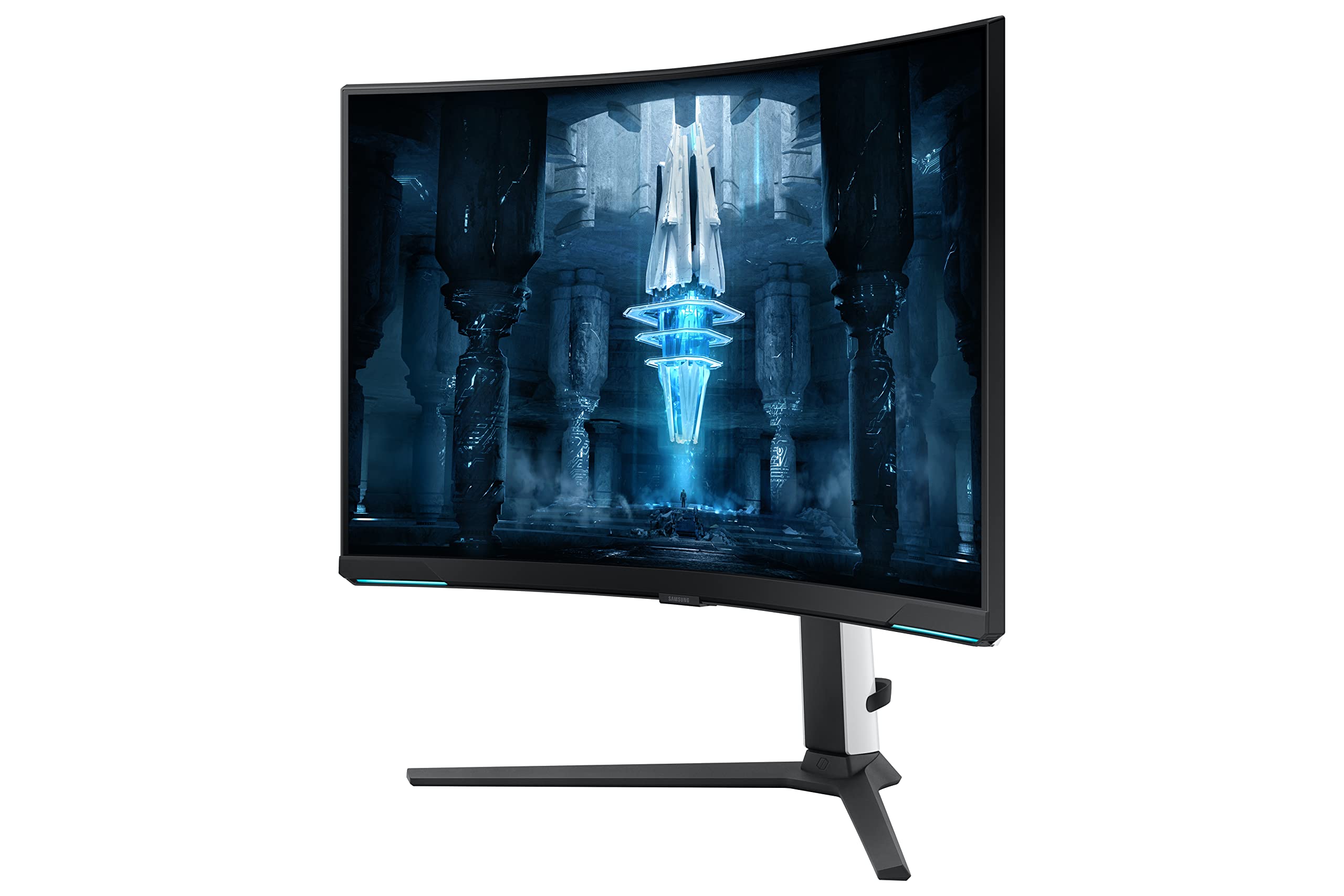Samsung 32'' Odyssey Neo G8 4K Uhd 240Hz 1Ms G Sync 1000R Curved Gaming Monitor, Quantum Hdr2000, Amd Freesync Premium Pro, Matt
