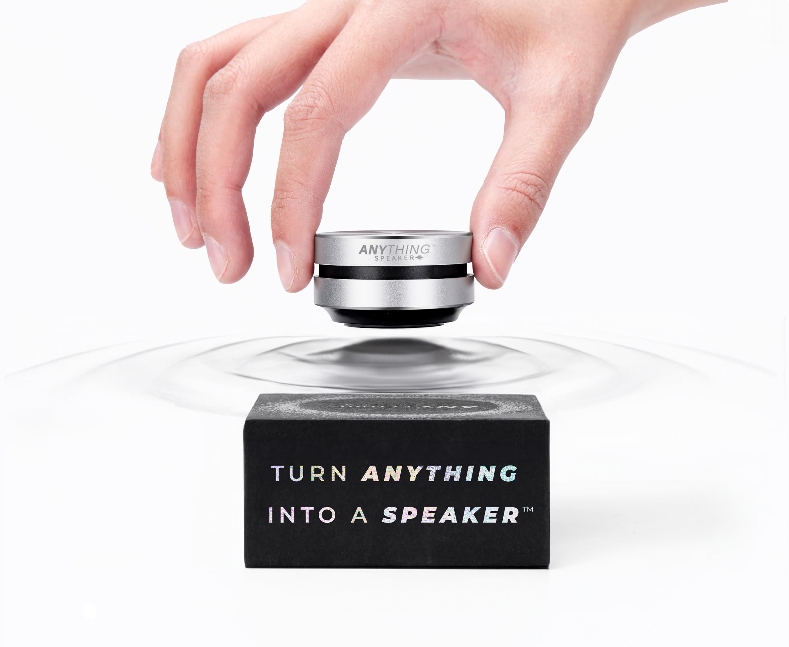 Anything Speaker   Portable Mini Bluetooth Speaker 2024   Turn Anything Into A Speaker   Wireless Bone Conduction Induction Vibr