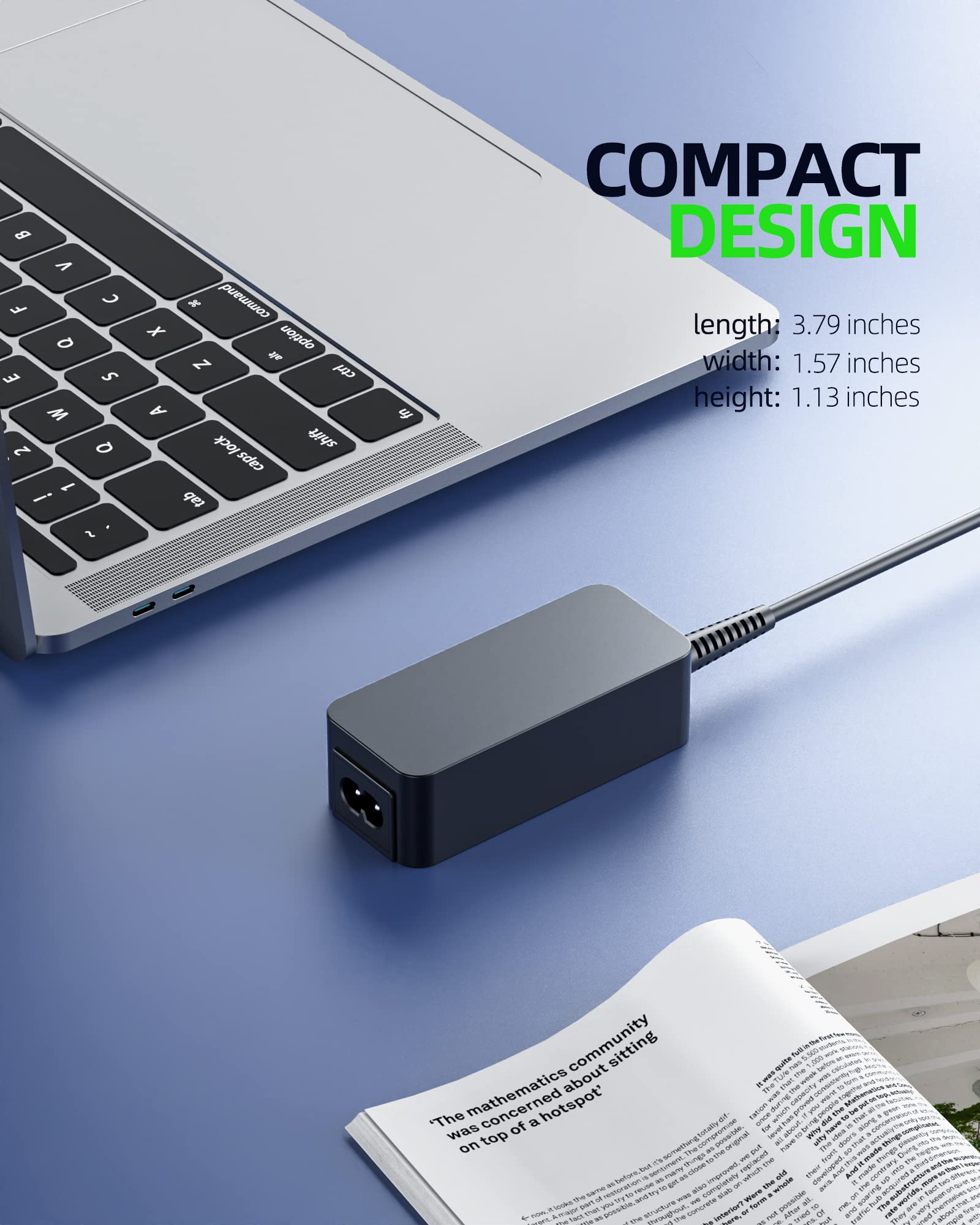 45W Model Charger Fit For Hp 14 Dq0Xxx 14 Dq0051Dx 14 Dq0052Dx 14 Dq0054Dx 14 Dq0055Dx 14 Dq0011Dx 14 Dq0002Dx 14 Dq0003Dx 14 Dq0005Dx 14 Dq0001Dx 14 Dq0004Dx 14 Dk1031Dx Laptop Power Cord Supply