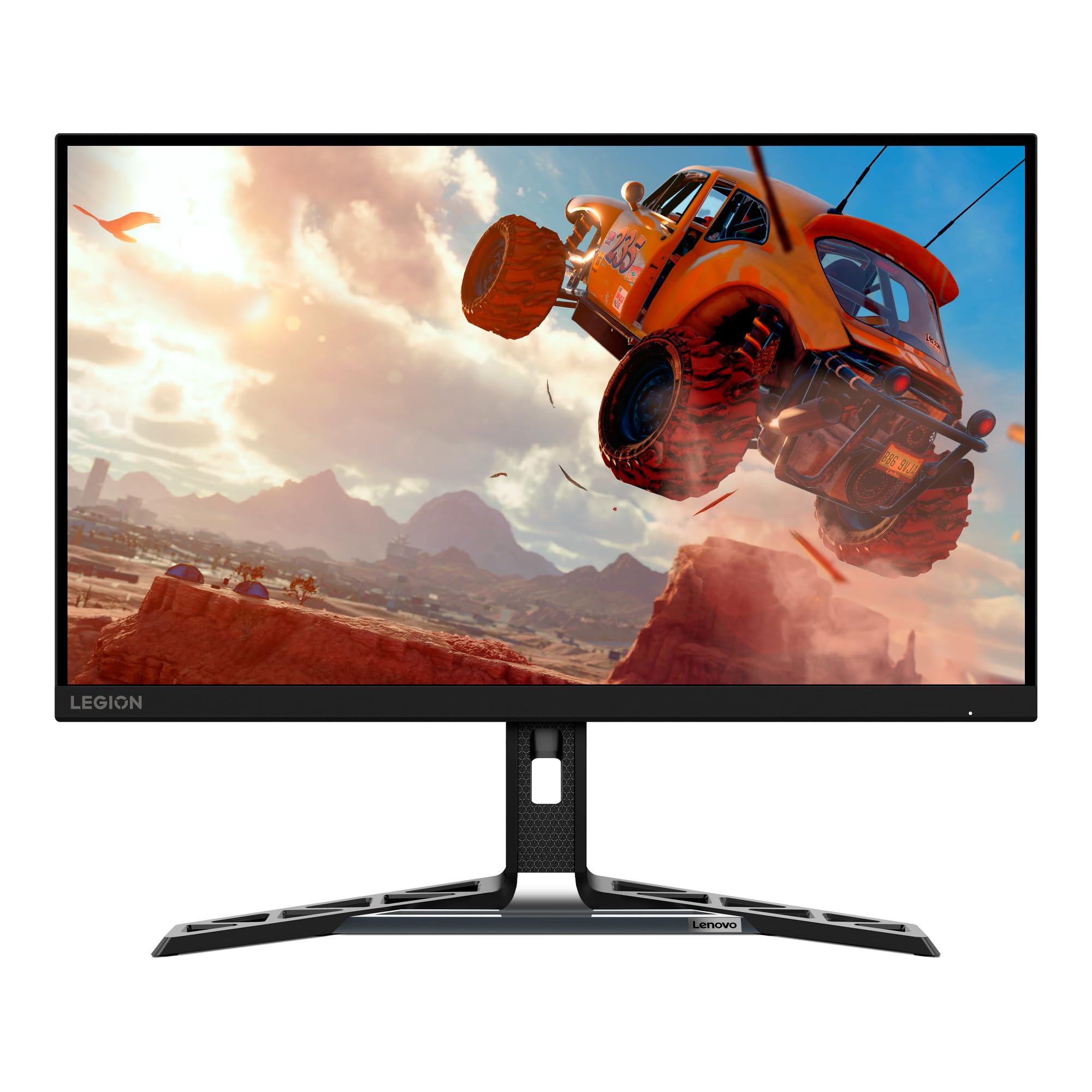 Lenovo Legion R27Qe Gaming Monitor, 27    Qhd Display, 180Hz, 0.5Ms Response, Amd Freesync, Hdr400, Lift/Tilt/Pivot/Swivel Stand