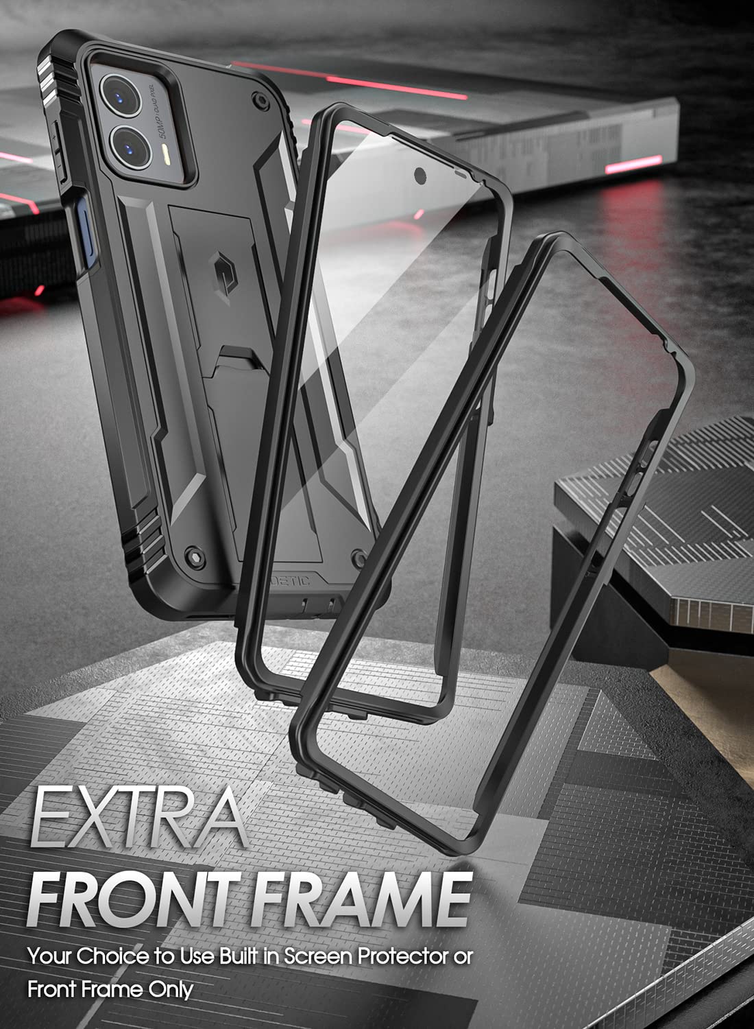 Poetic Revolution Case For Motorola Moto G 5G 2023 [Not For 2022 Version], [20Ft Mil Grade Drop Tested], Full Body Rugged Shockp