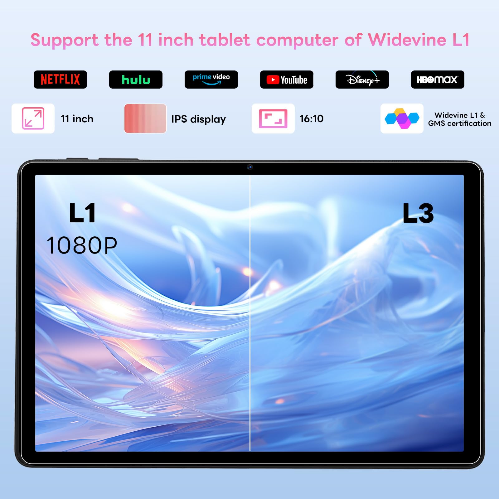Jikocxn 11  Tablet, Android 14 With Octa-Core Processor, 12Gb+128Gb, 1Tb Expandtion, 8000Mah Battery, Ips Large Display, Bt5.0,