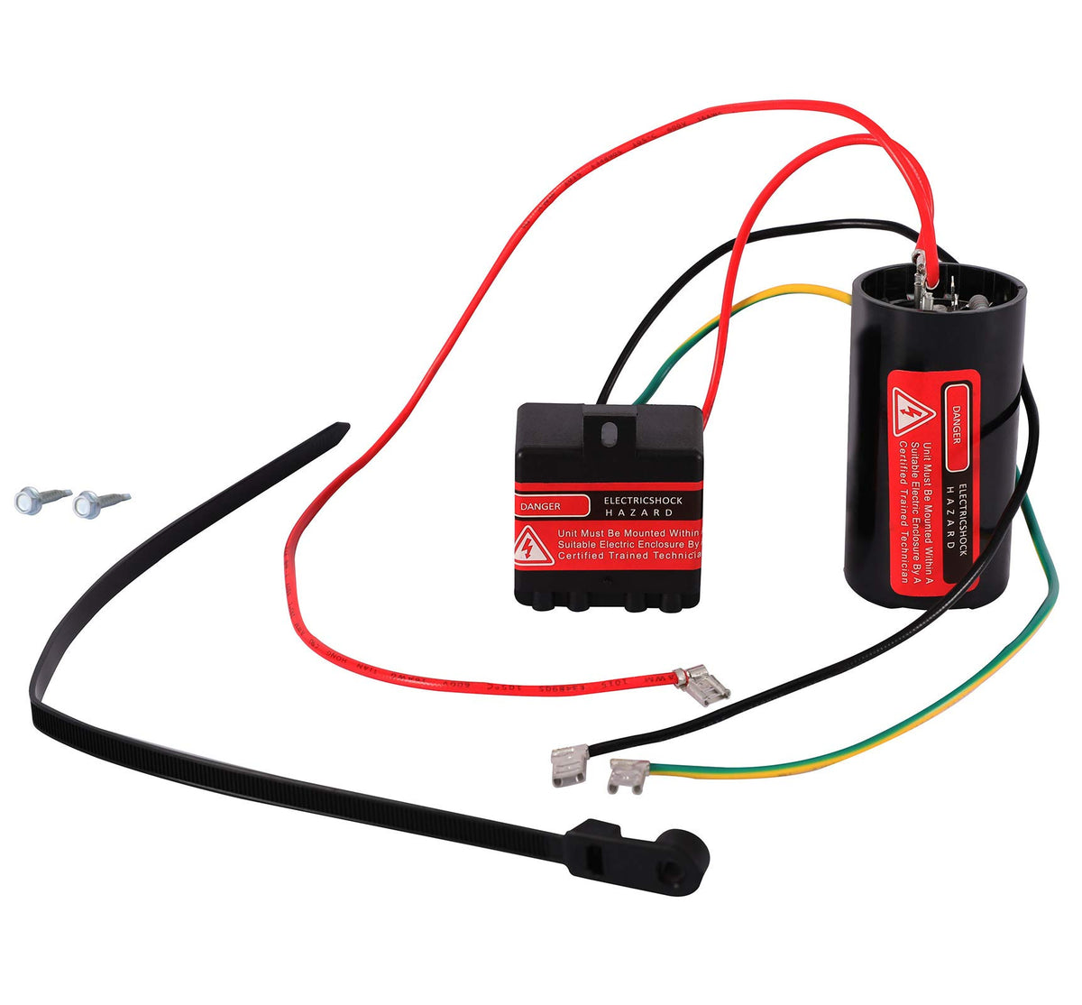Compressor Saver Kit ATMA SUPPLY CSR-U1 Hard Start Kit for AC Units Black – Electroeshop