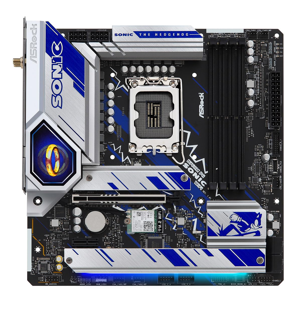 Asrock B760M Pg Sonic Wifi Intel B760 Lga 1700 Micro Atx