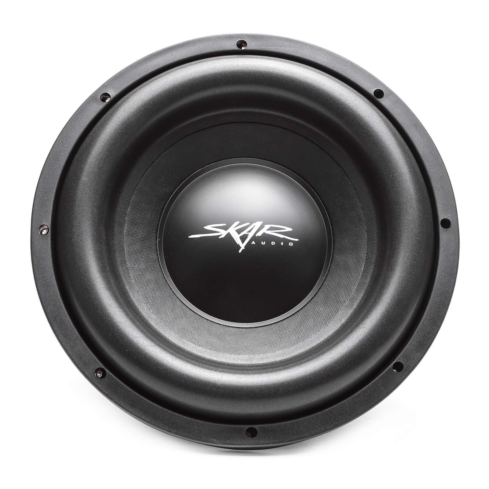 (2) Skar Audio Sdr 12 D4 12' 1200W Max Power Dual 4 Ohm Car Subwoofers, Pair Of 2