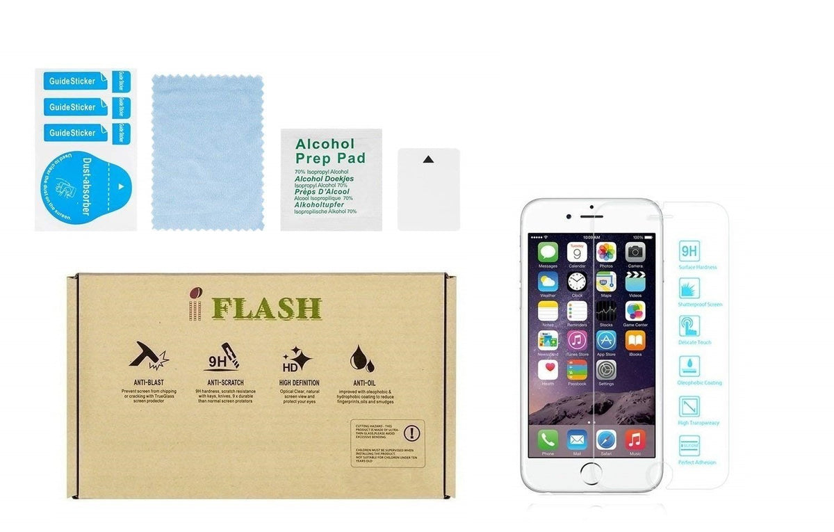 Iflash Crystal Clear Hd Tempered Glass Screen Protector Compatible For Apple Iphone 8 Plus & Iphone 7 Plus [5.5'' Inch] 2017, 20