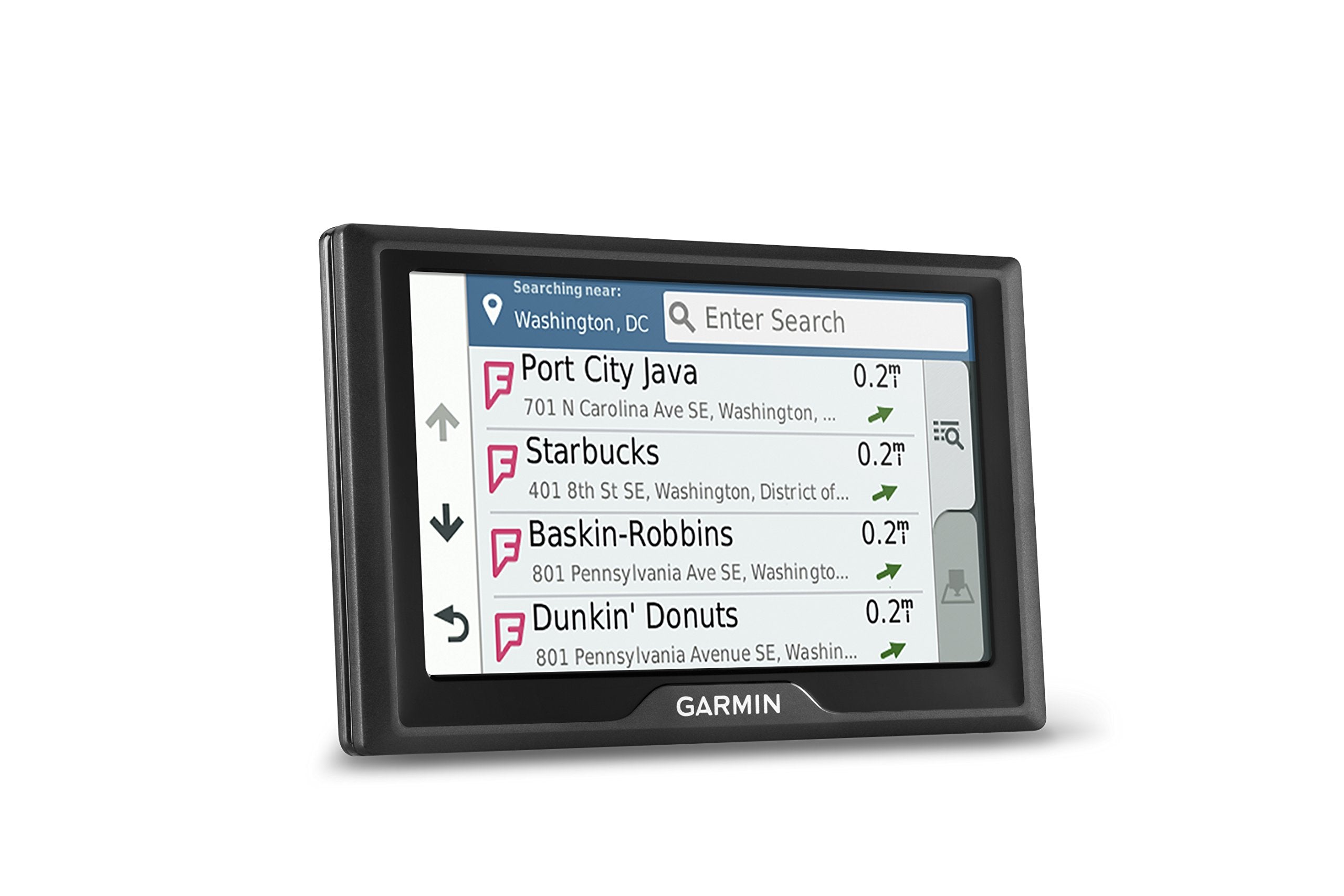 Garmin Drive 51 Usa+Can Lm Gps Navigator System With Lifetime Maps, Spoken Turn-By-Turn Directions, Direct Access, Driver Alerts