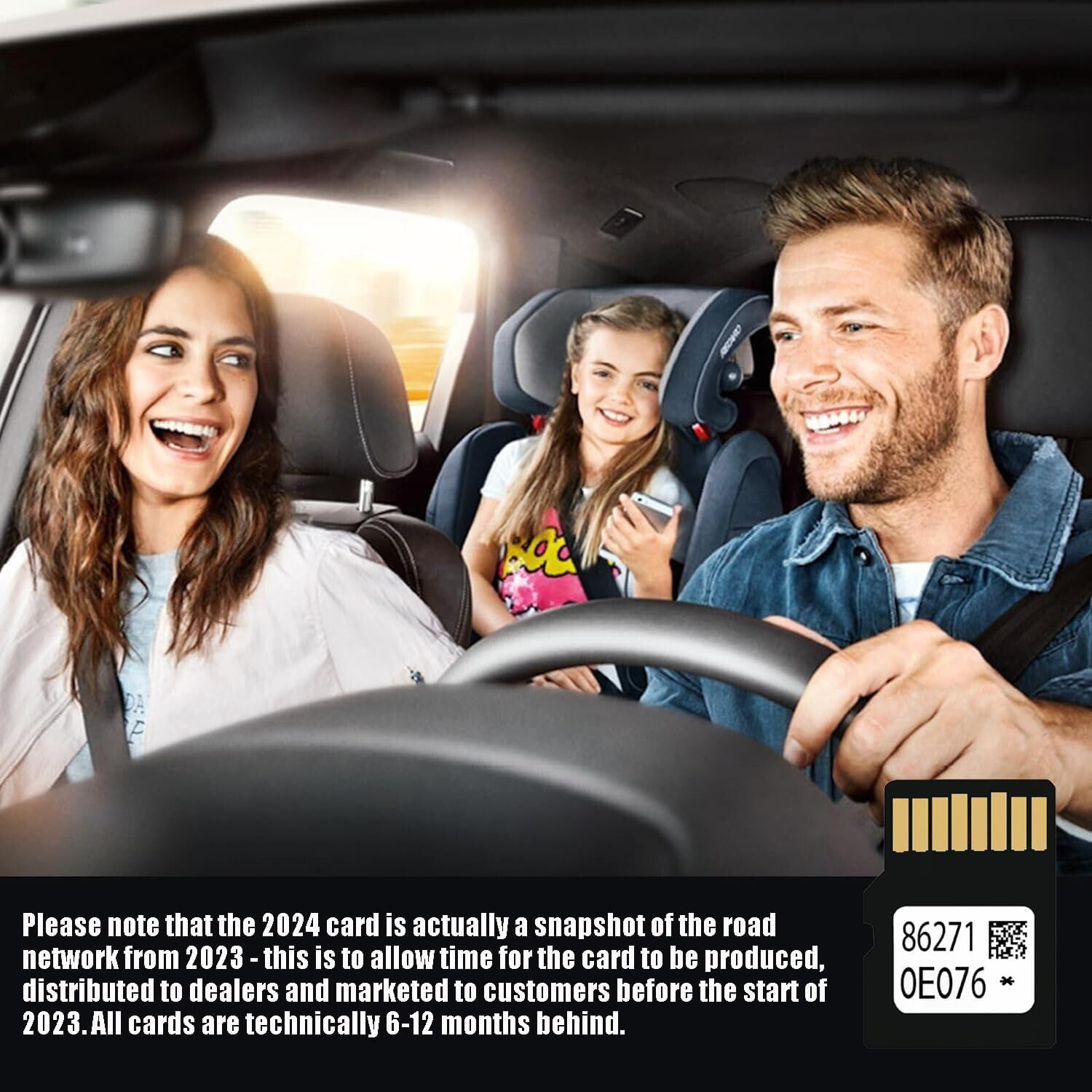 2024 Latest Version 86271 0E076 Navigation Update Sd Card Fits Only Toyota. Usa/Can