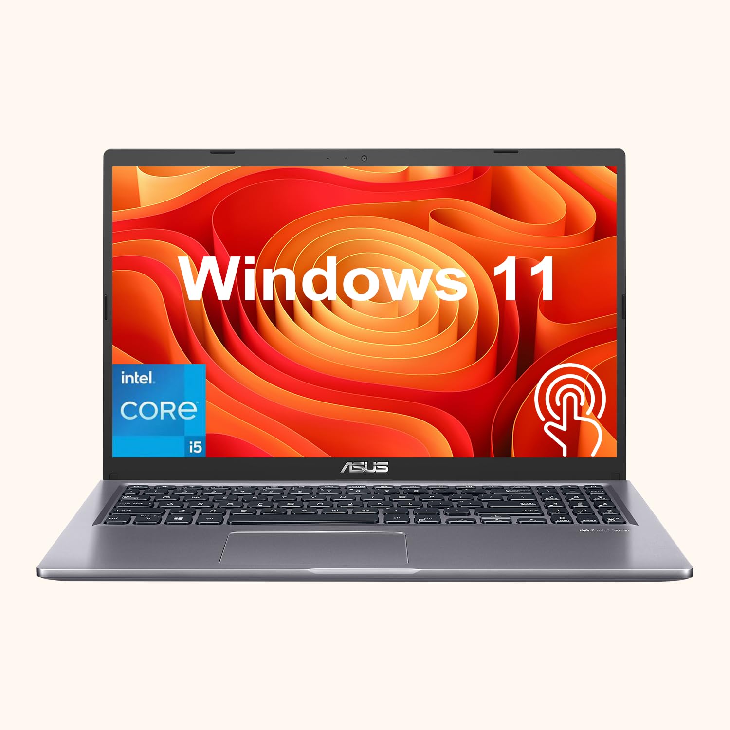 ASUS Vivobook Laptop, 15.6 FHD Touchscreen, Intel Core i5-1135G7, 20GB RAM, 512GB PCIe SSD, Webcam, Type-C, HDMI, Wi-Fi, Windows